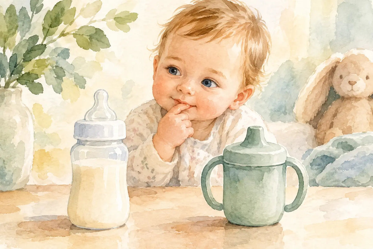 Sutteflaske eller kop til baby? Sådan vælger du