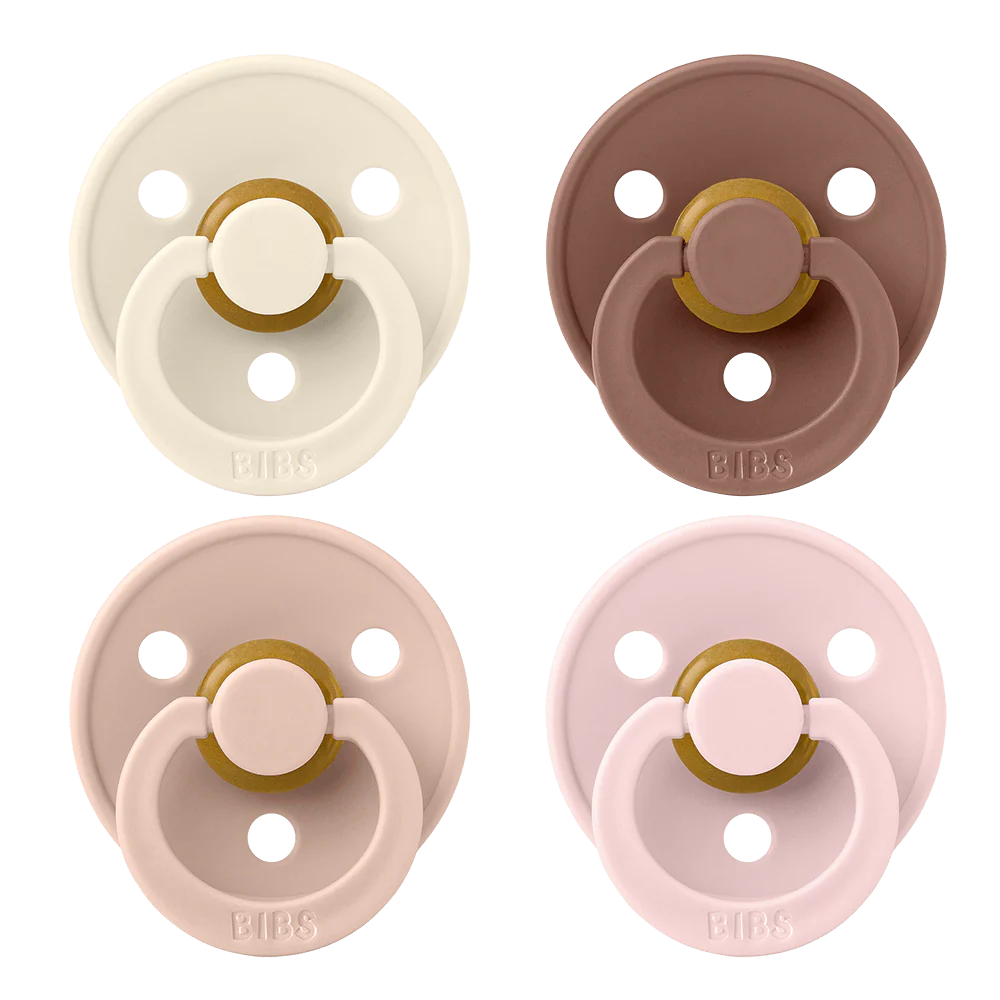 Bibs Sutter Colour Latex 4-pak Rund