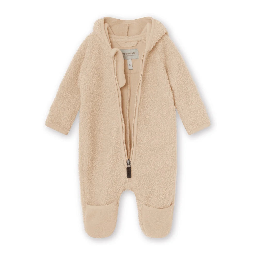 MINI A TURE Teddy Fleece Jumpsuit MATAdel