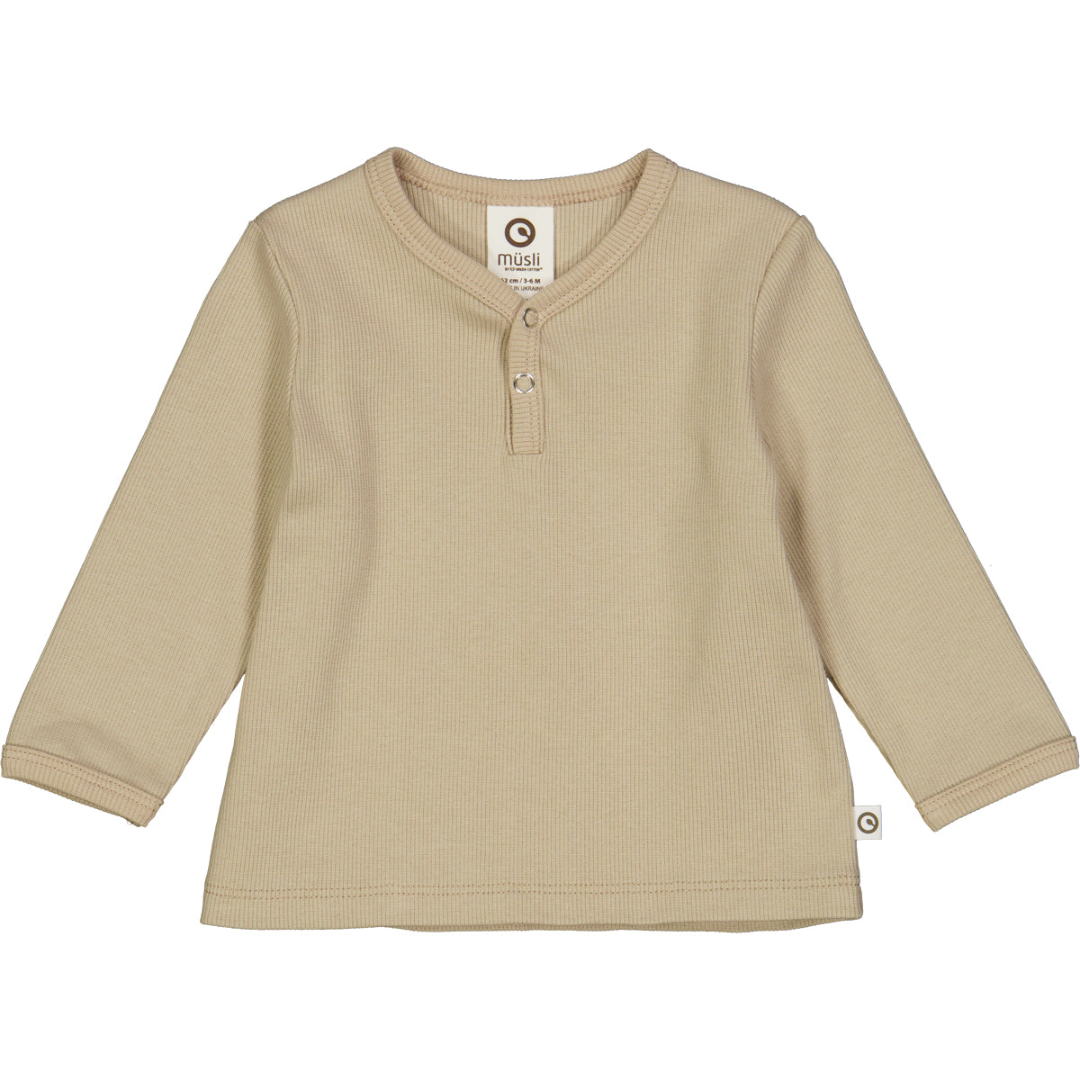 Müsli Bluse Cozy Me Rib Deco