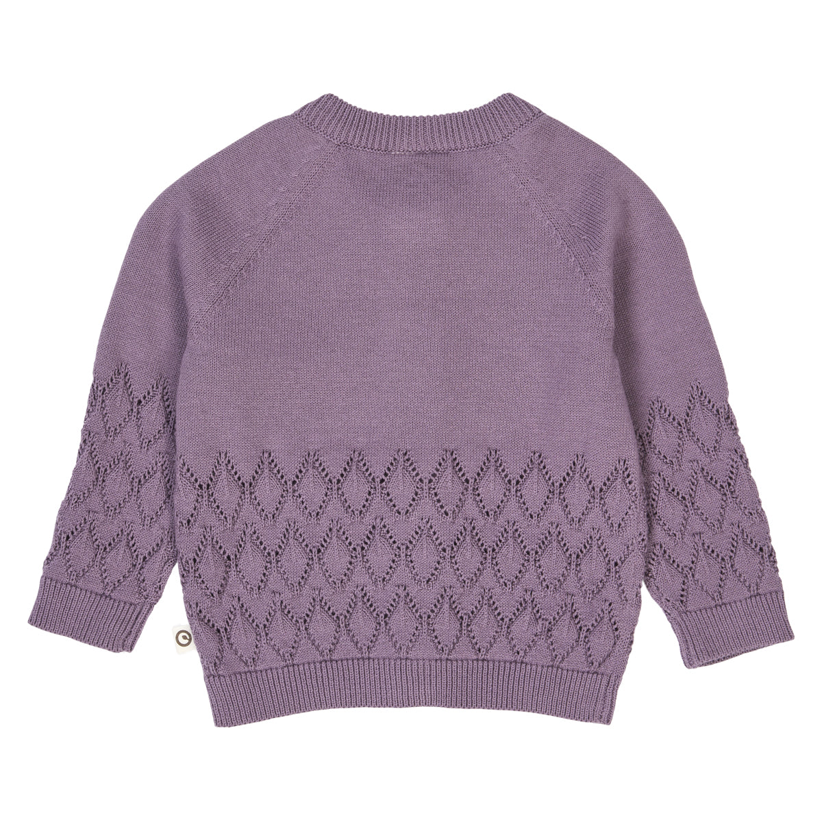 Muesli Knit Cardigan Leaf