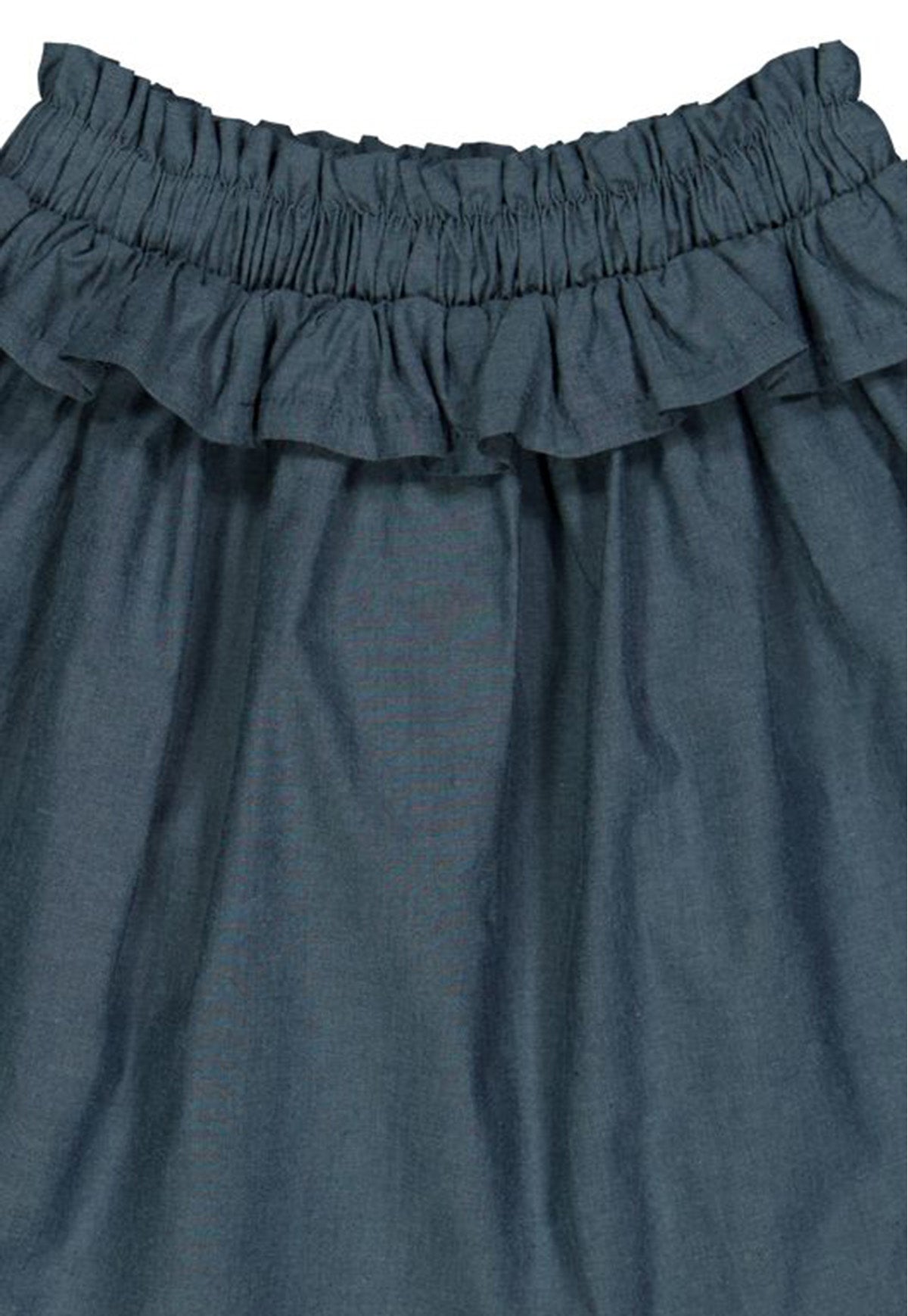 Muesli Skirt Chambray Frill