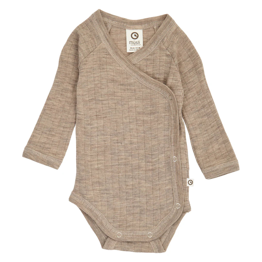 Muesli Body Woolly Rib Wrap