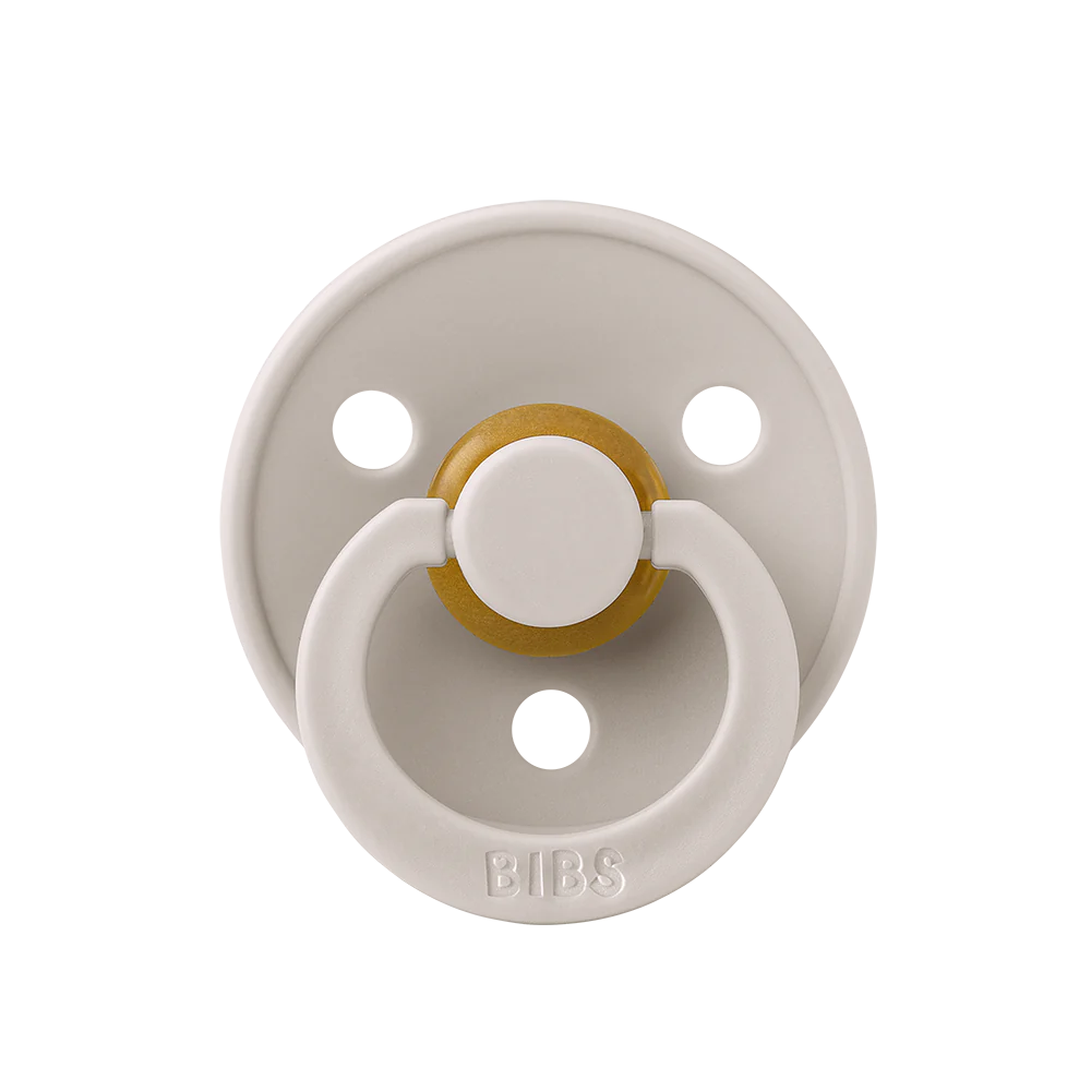 Bibs Pacifier Colour Latex Round