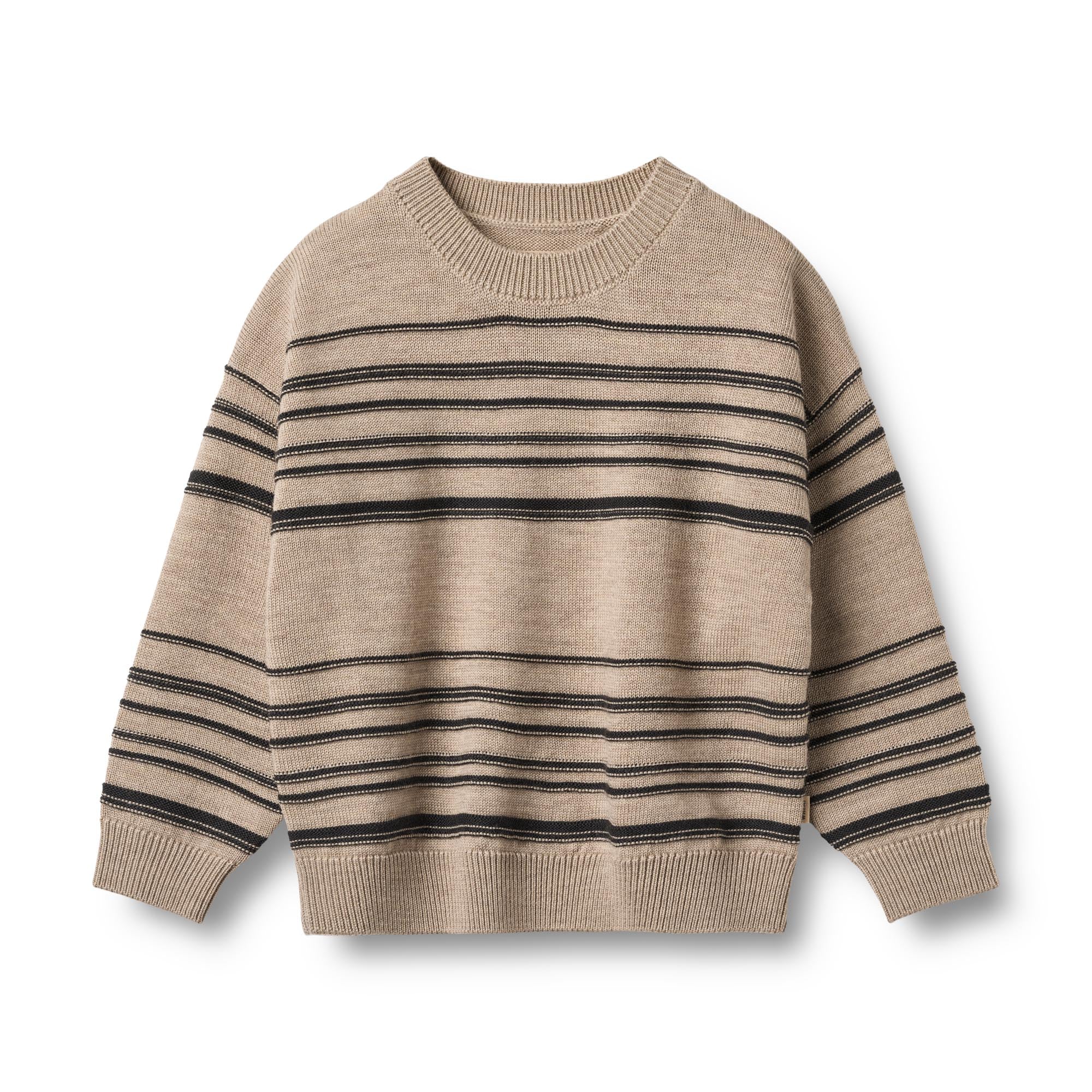 Wheat Strik Pullover Flores