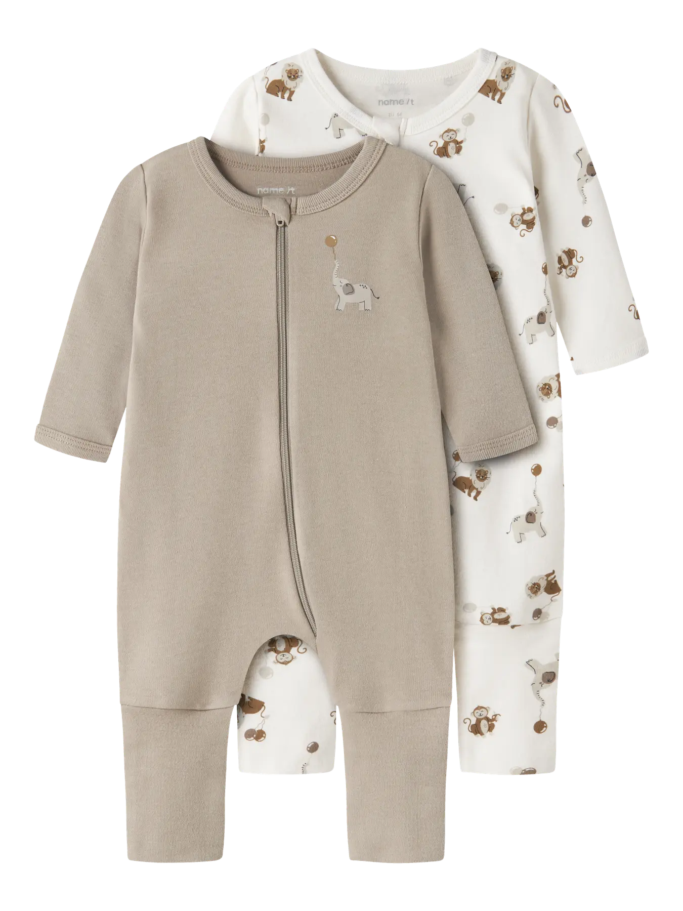 Name It Natdragt Zip 2-pak