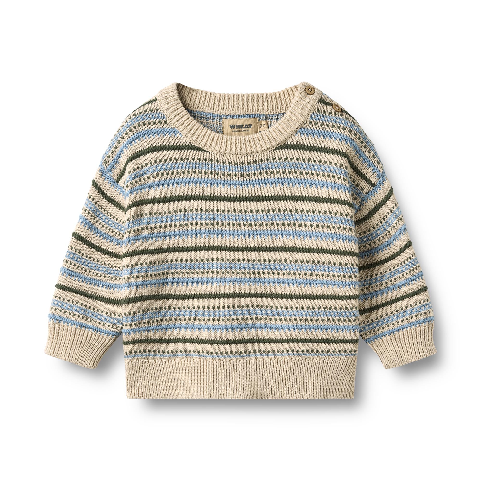 Wheat Pullover Jacquard Harlow