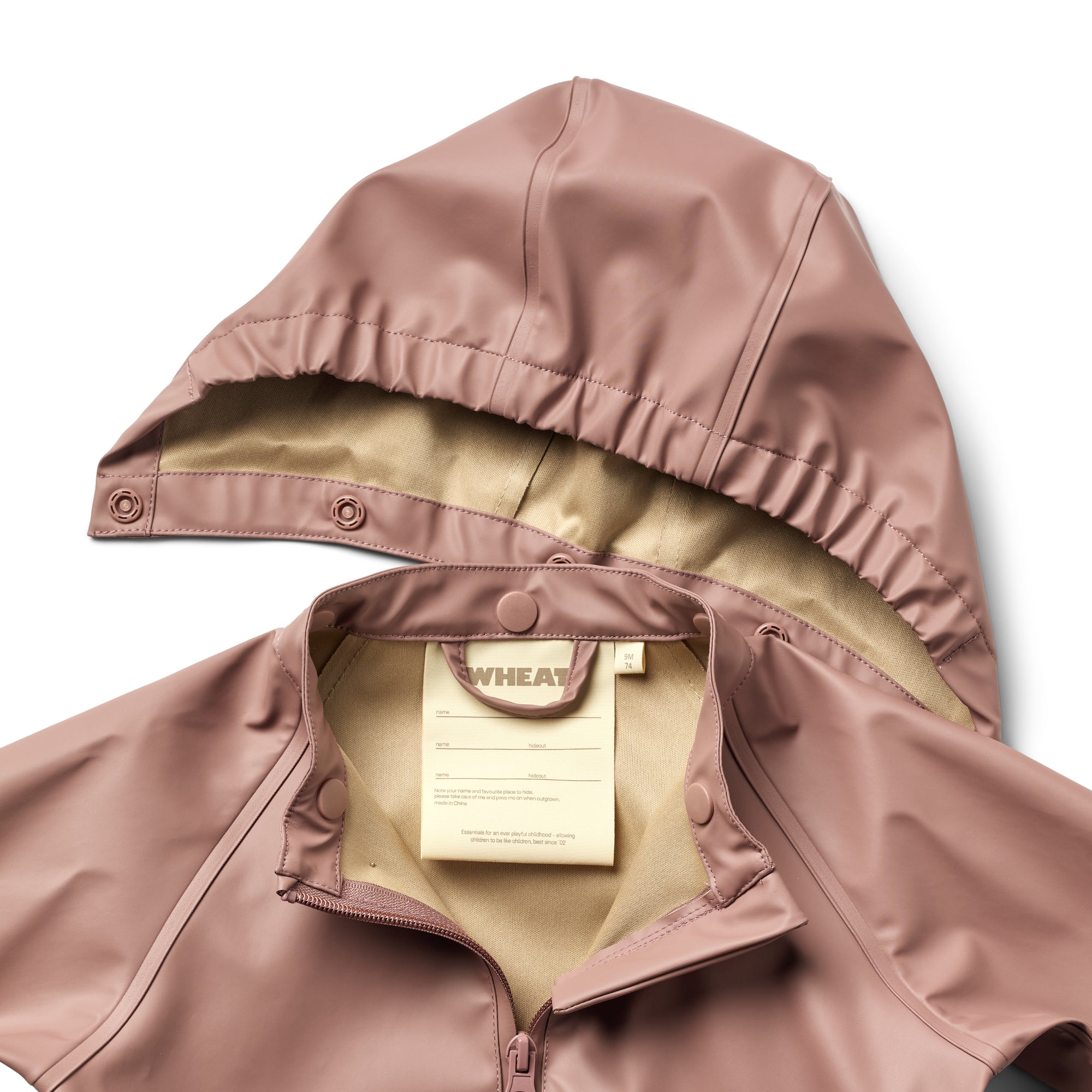 Wheat Rain Jacket Chardy