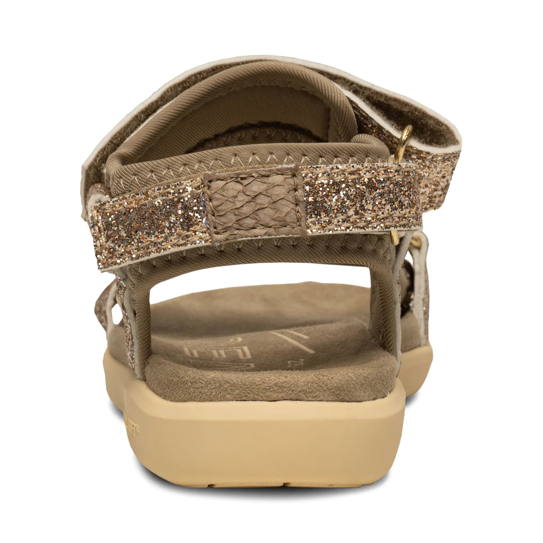 Woden Sandaler Cirkeline Glitter