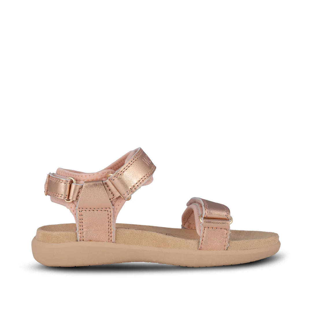 Woden Sandaler Cirkeline Metallic