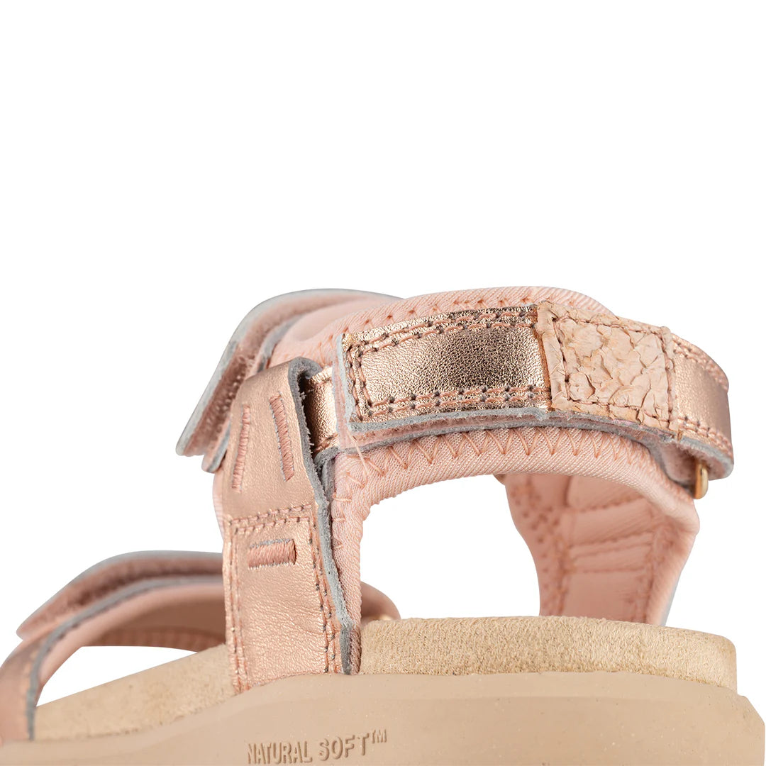 Woden Sandaler Cirkeline Metallic