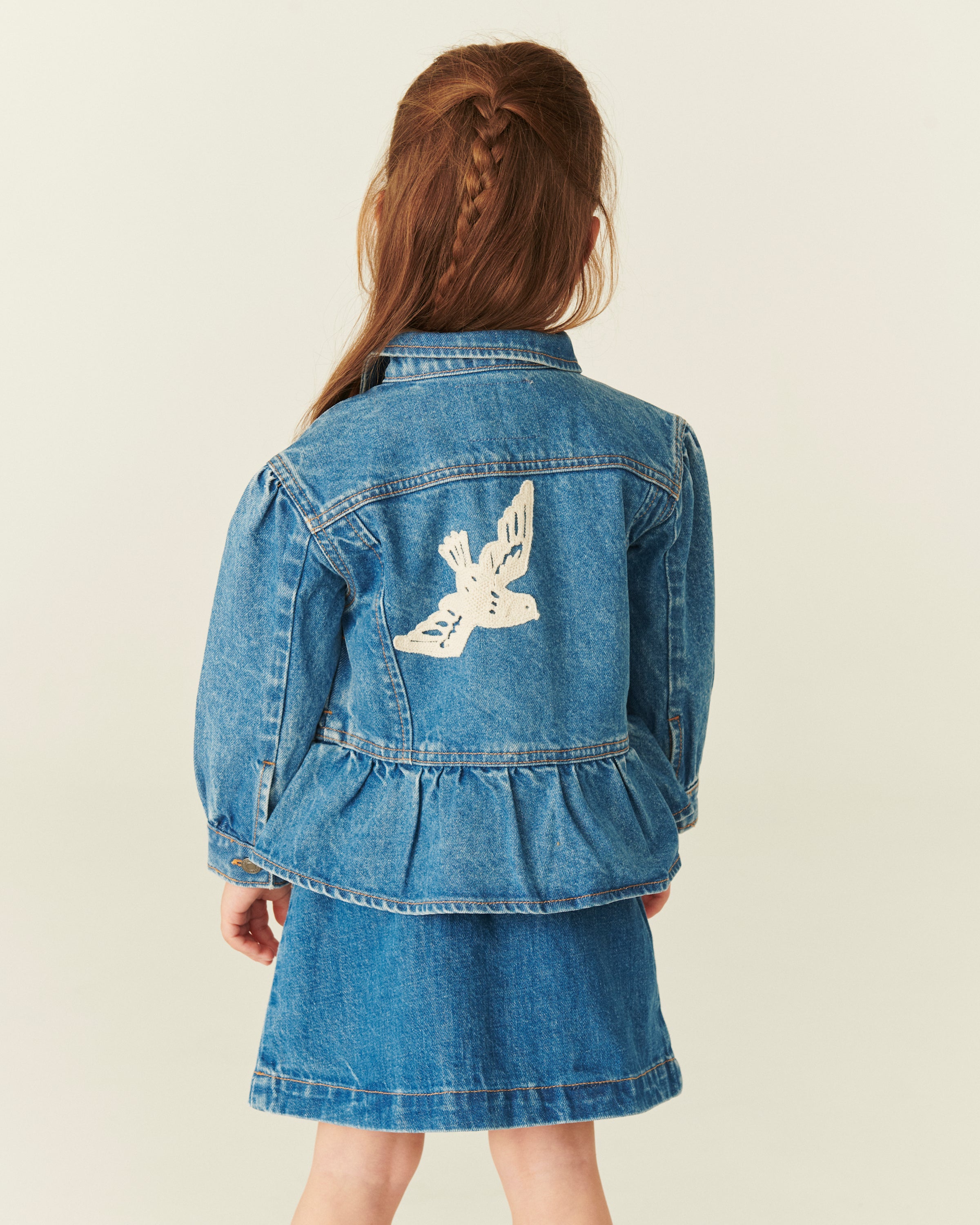 Copenhagen Colors Denimjakke Frill