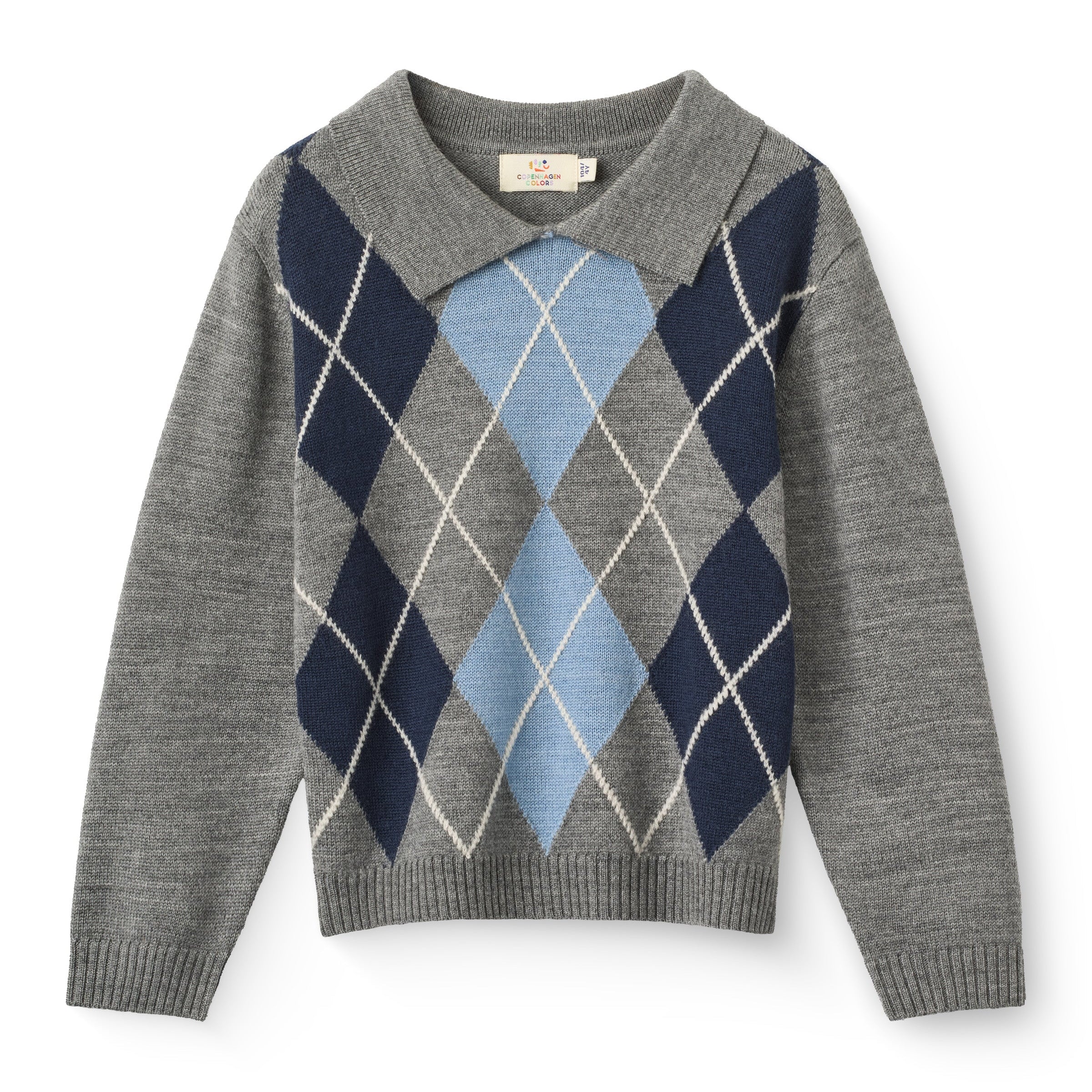 Copenhagen Colors Strikbluse Merinould