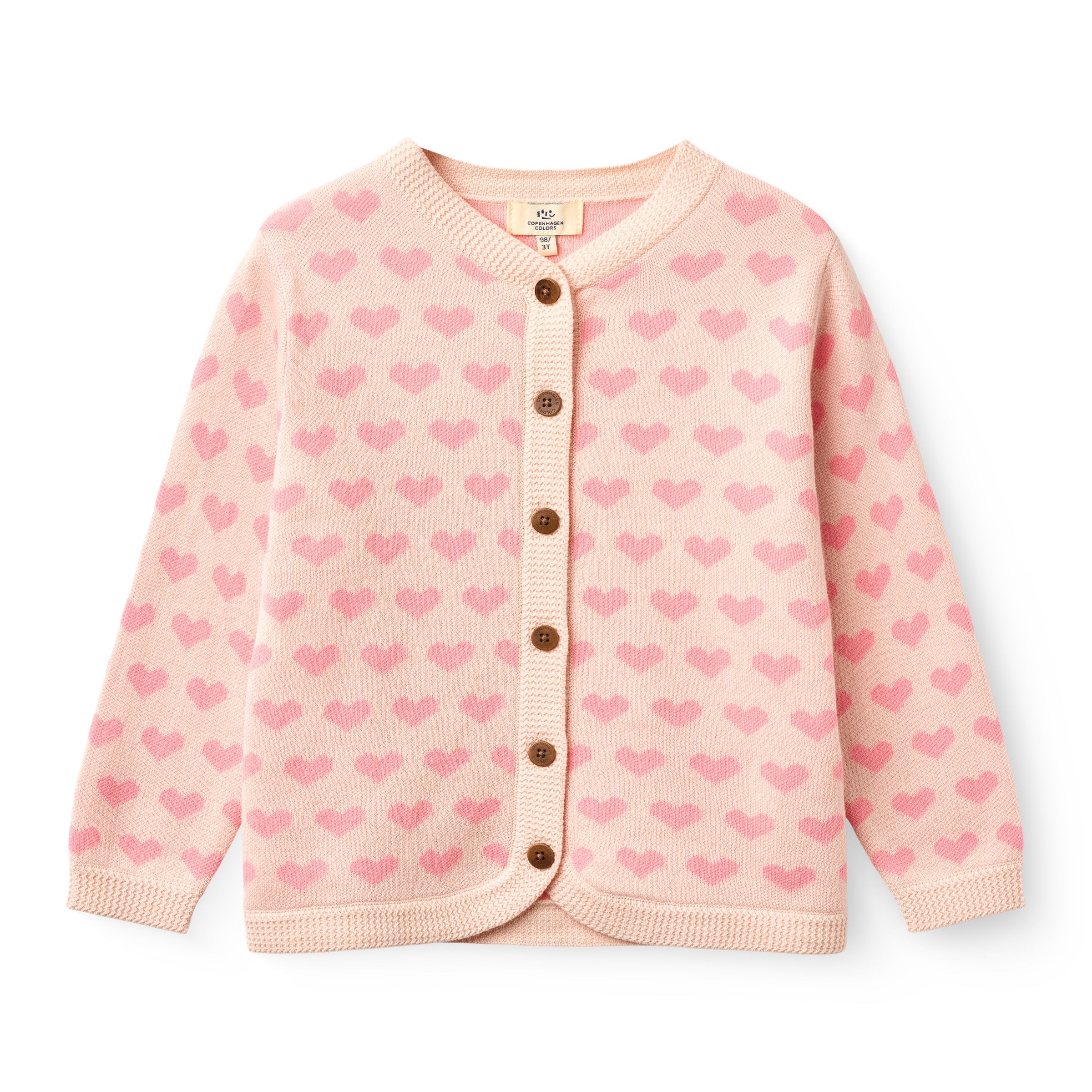 Copenhagen Colors Cardigan Heart
