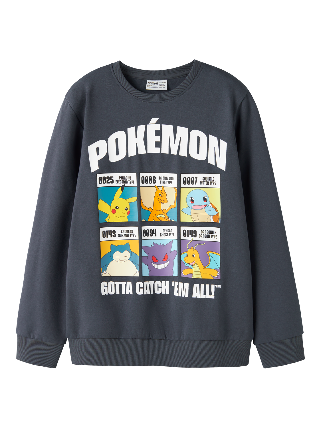 Name It Sweatshirt Stus Pokemon