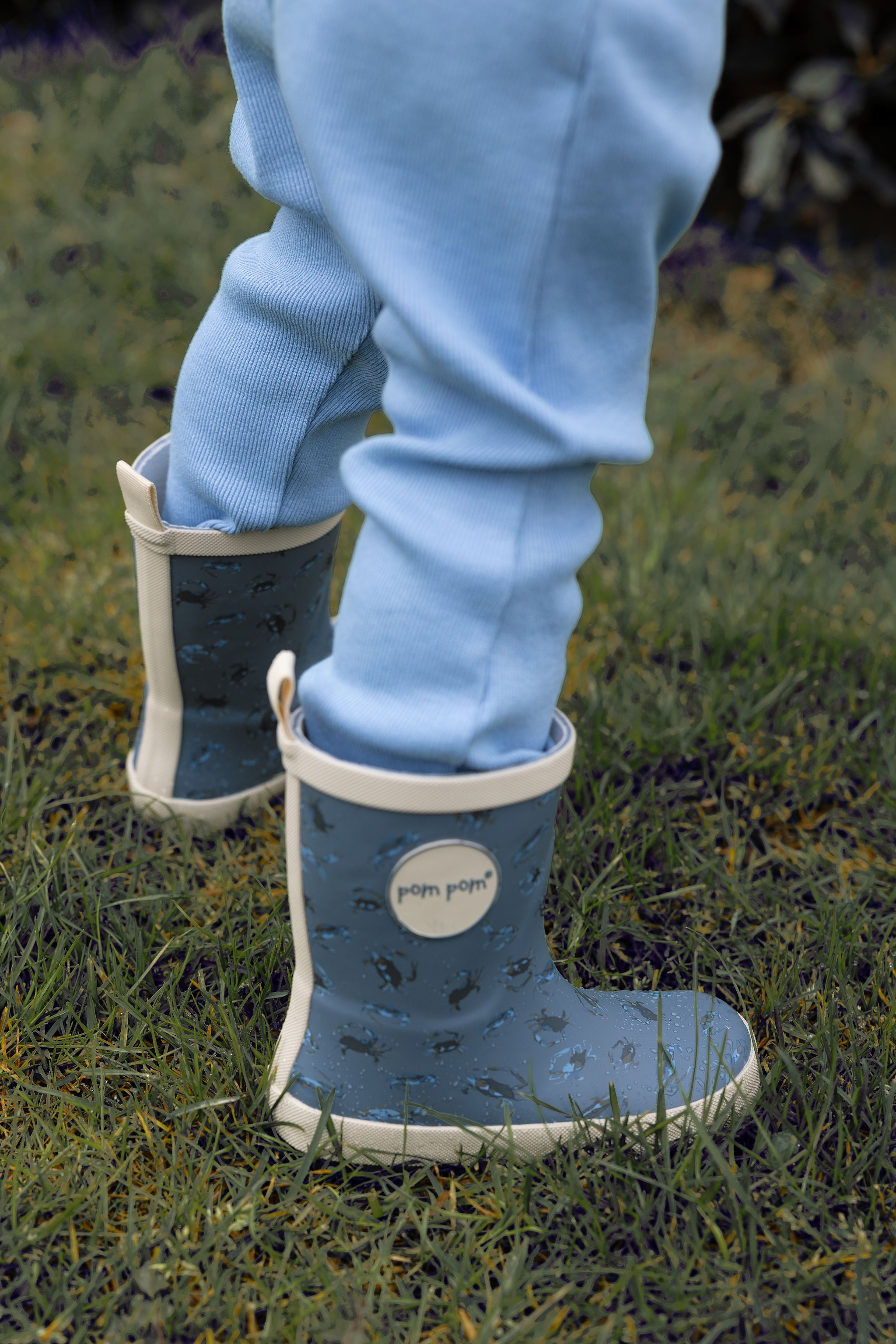 Pom Pom Rubber Boots