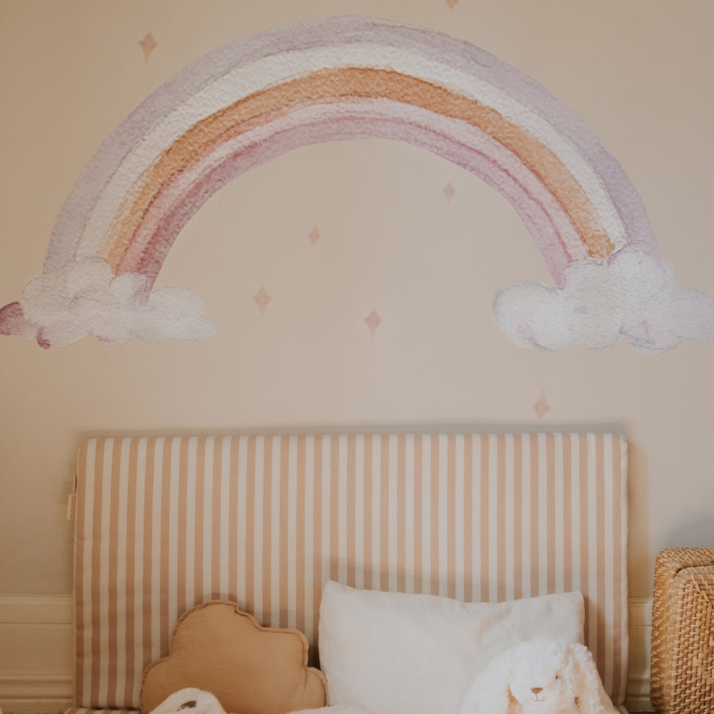 That's Mine Wallsticker Rainbow