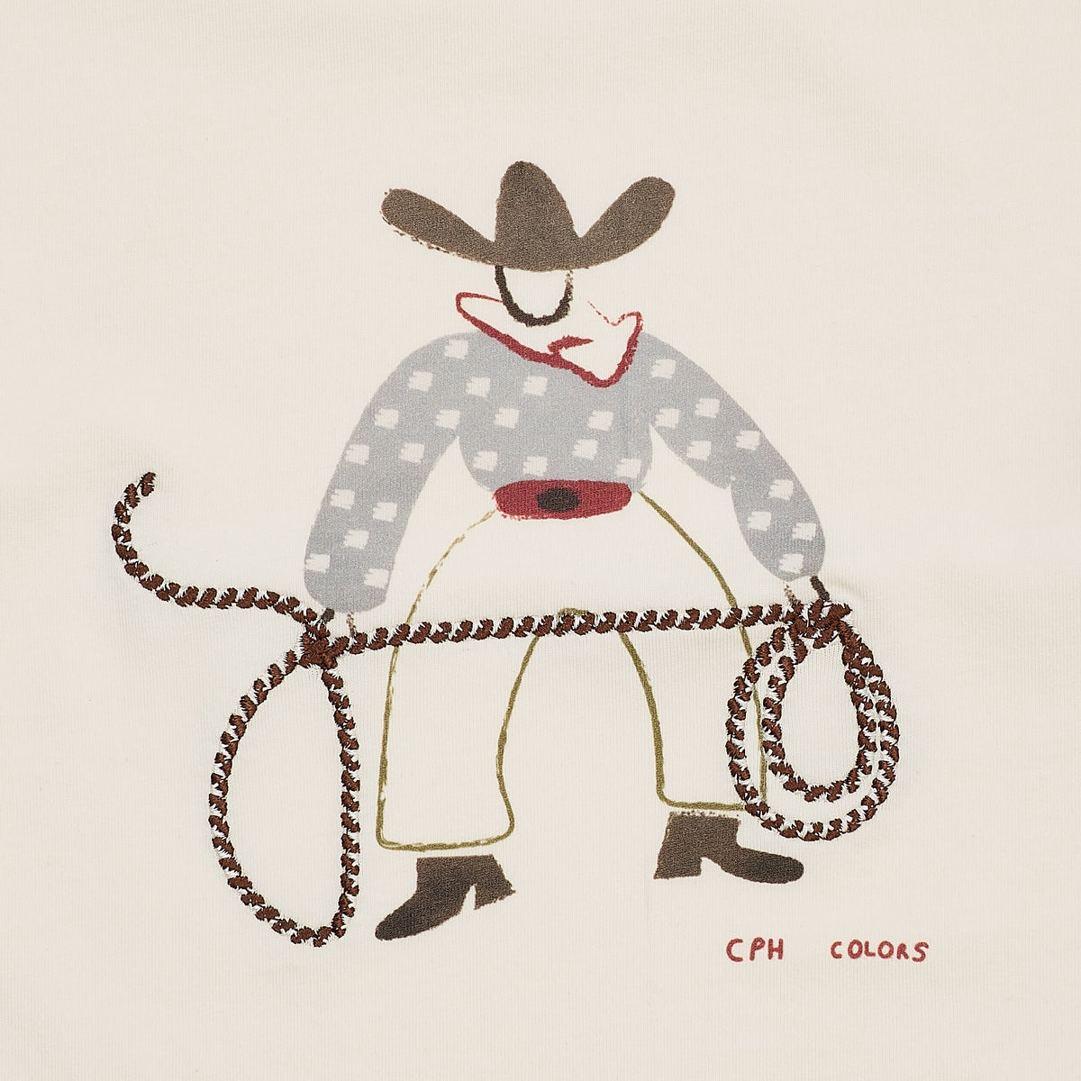 Copenhagen Colors Blouse Cowboy
