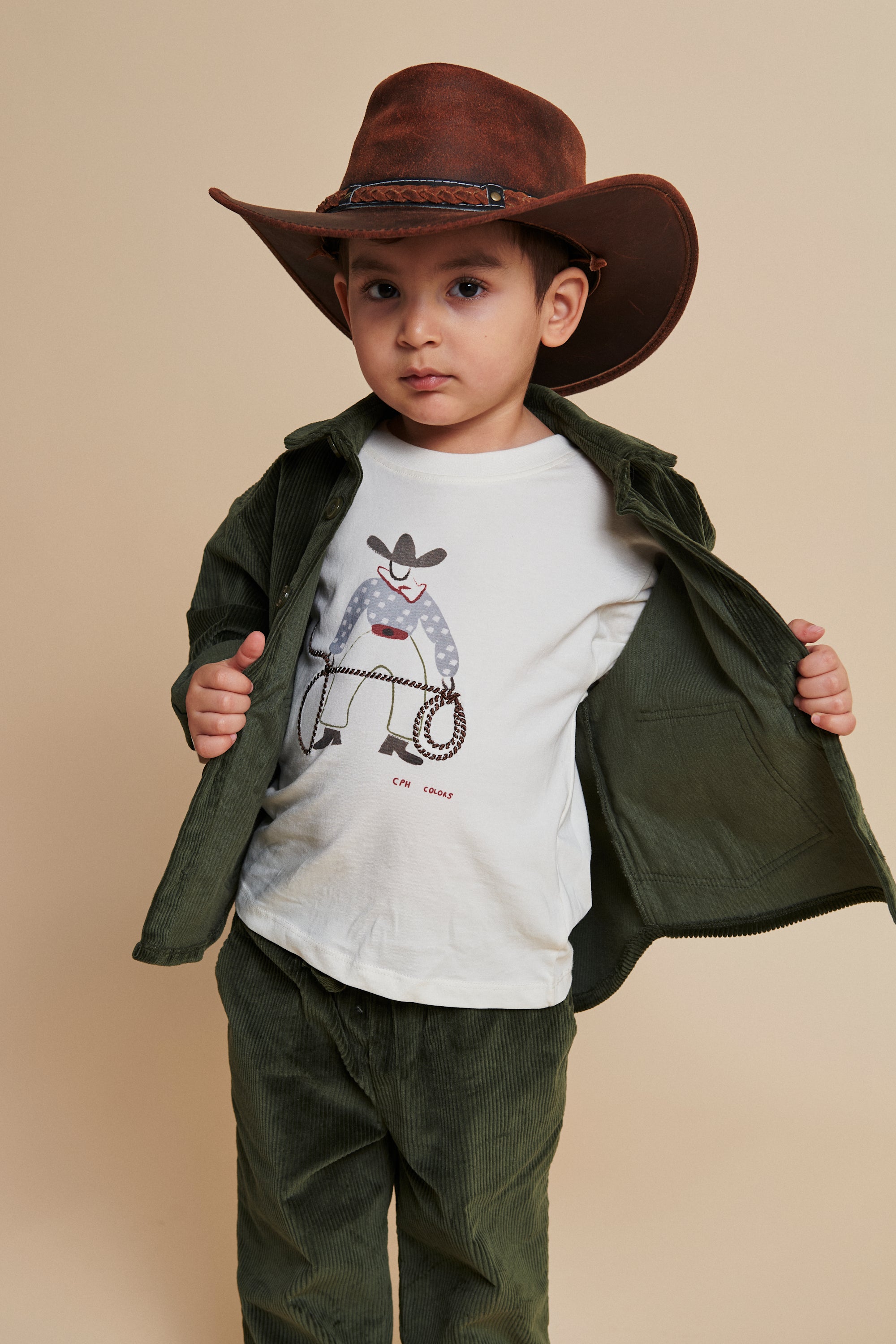 Copenhagen Colors Bluse Cowboy