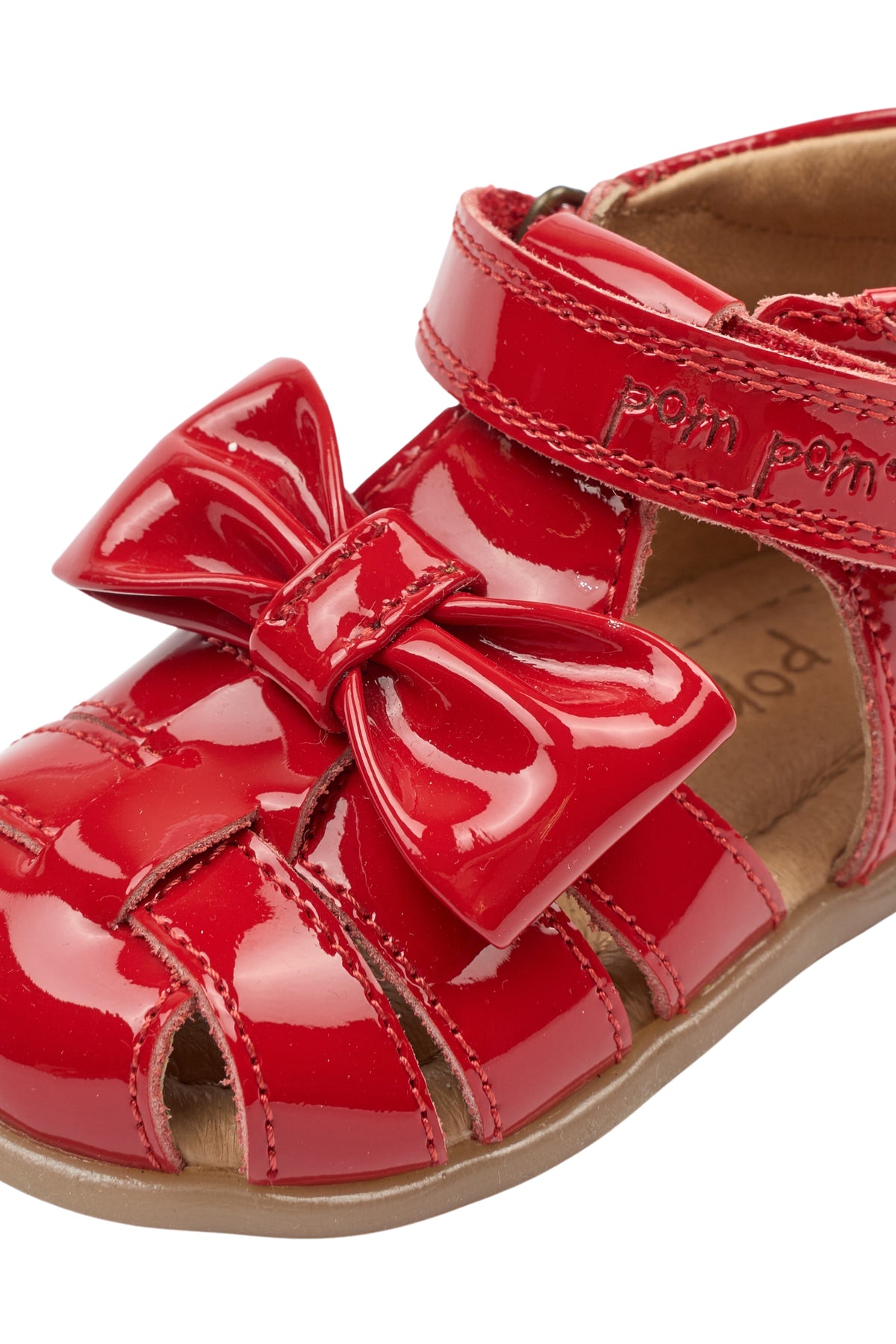 Pom Pom Sandaler Starters Bow Velcro