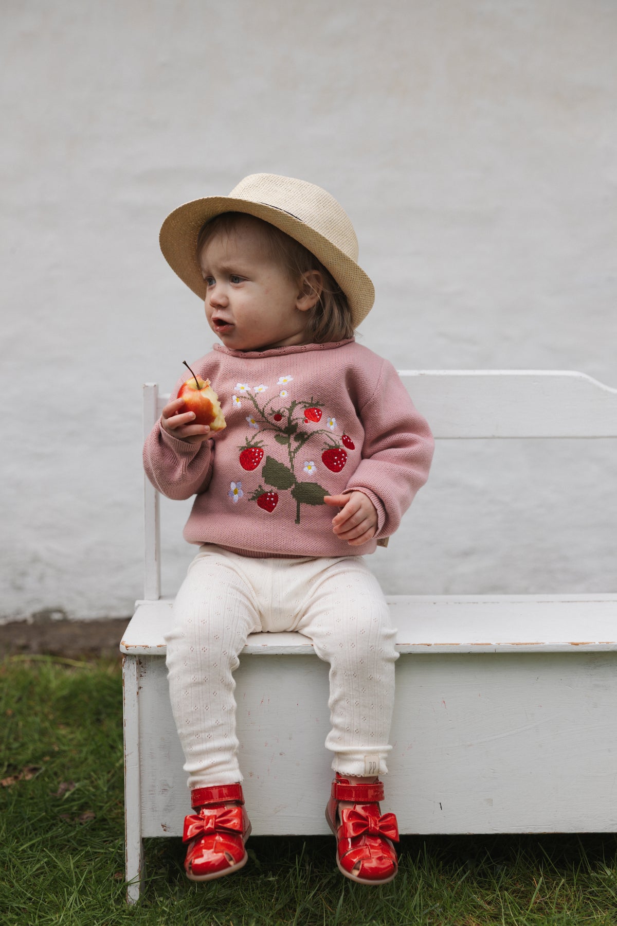 Pom Pom Sandaler Starters Bow Velcro