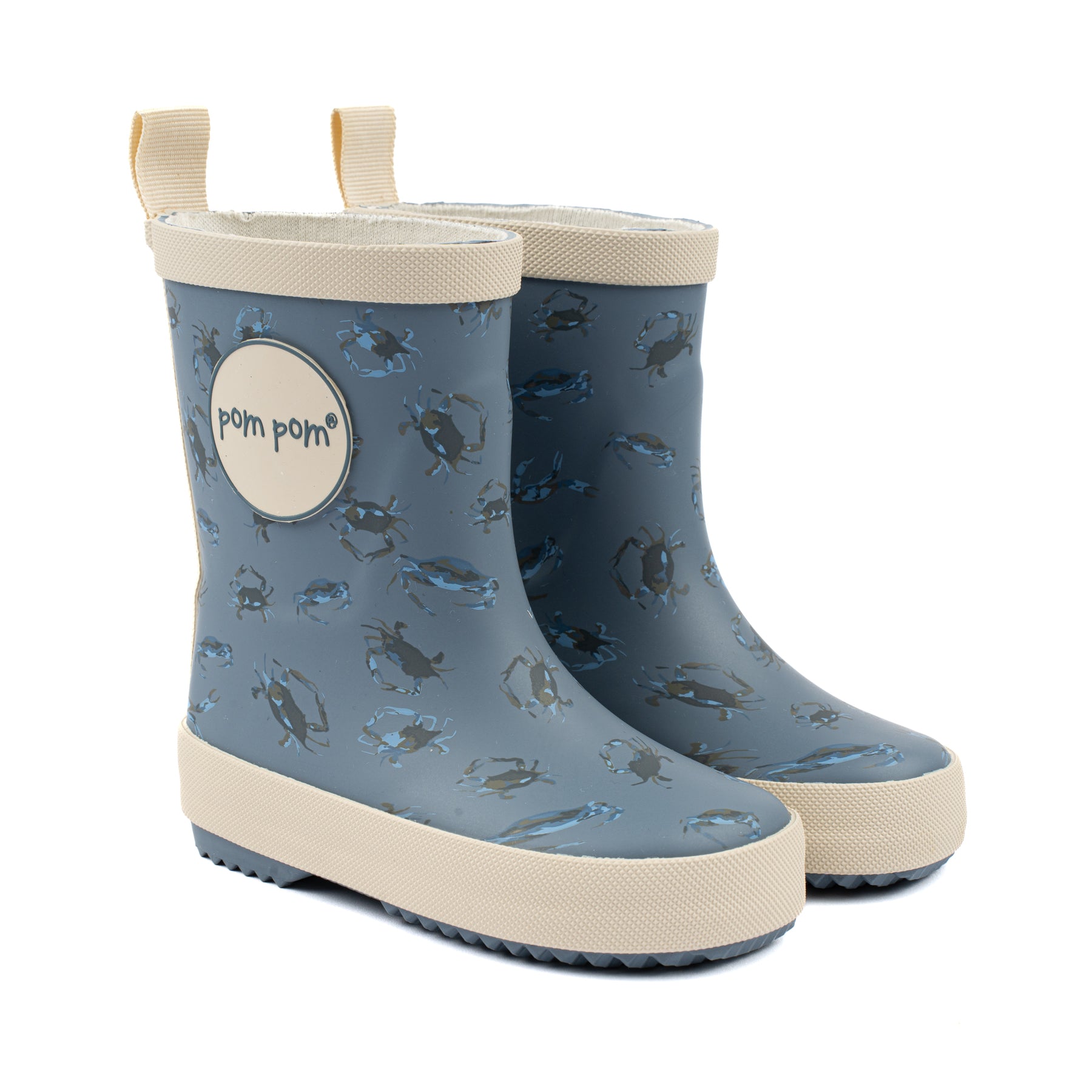 Pom Pom Rubber Boots