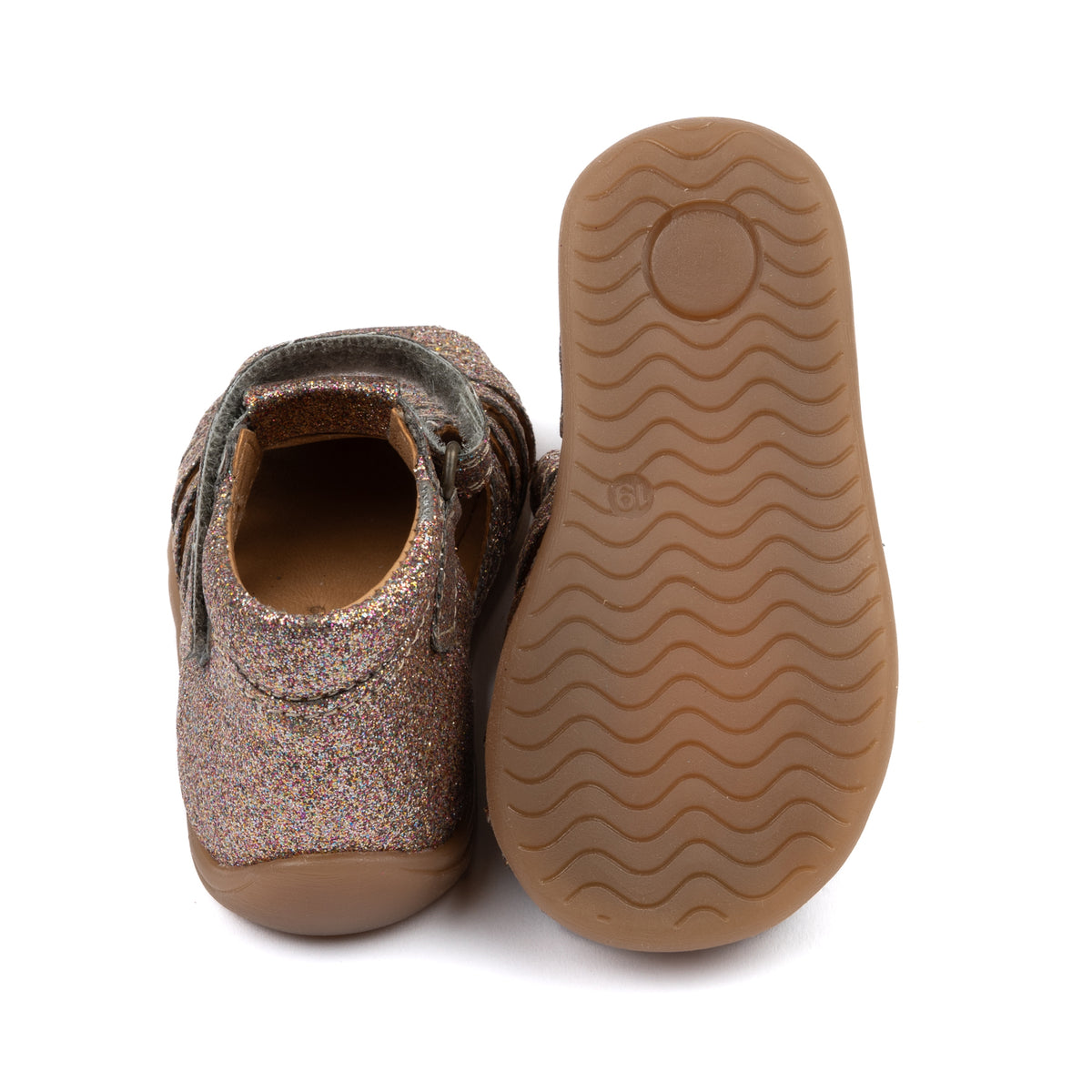 Pom Pom Sandaler Starters Velcro Braid