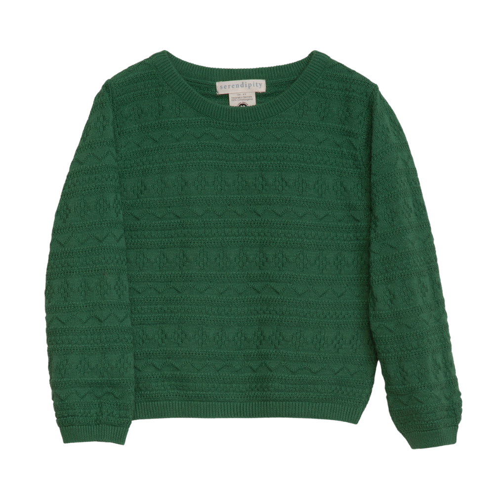 Serendipity Cotton Knit Blouse