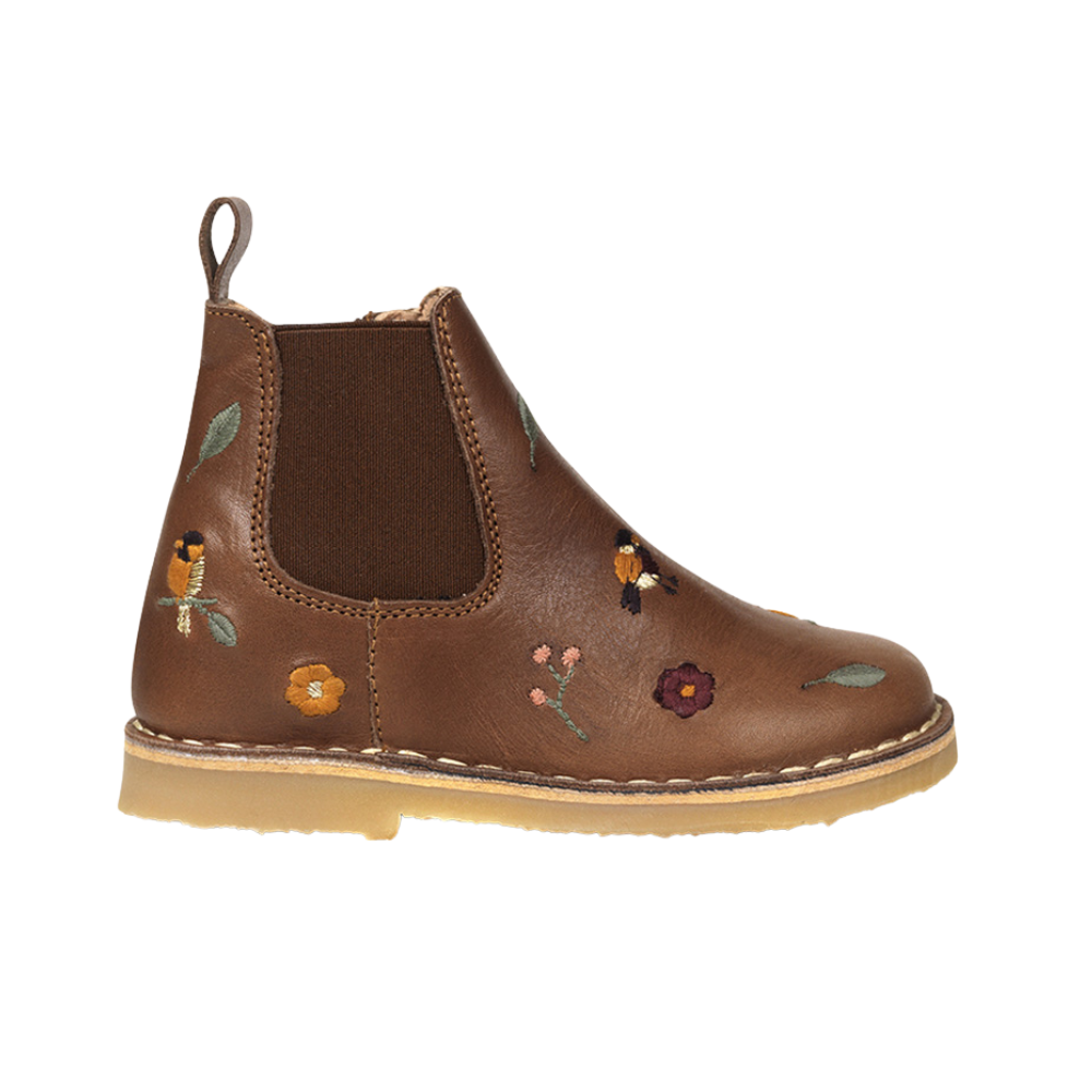 Petit Nord Uniqua Ankle Boots Birds