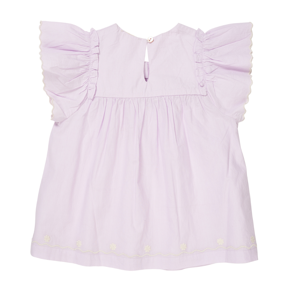 Copenhagen Colors Blouse Poplin Frill