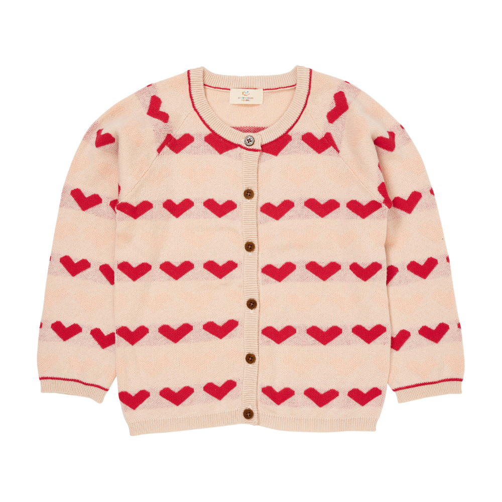 Copenhagen Colors Cardigan Heart