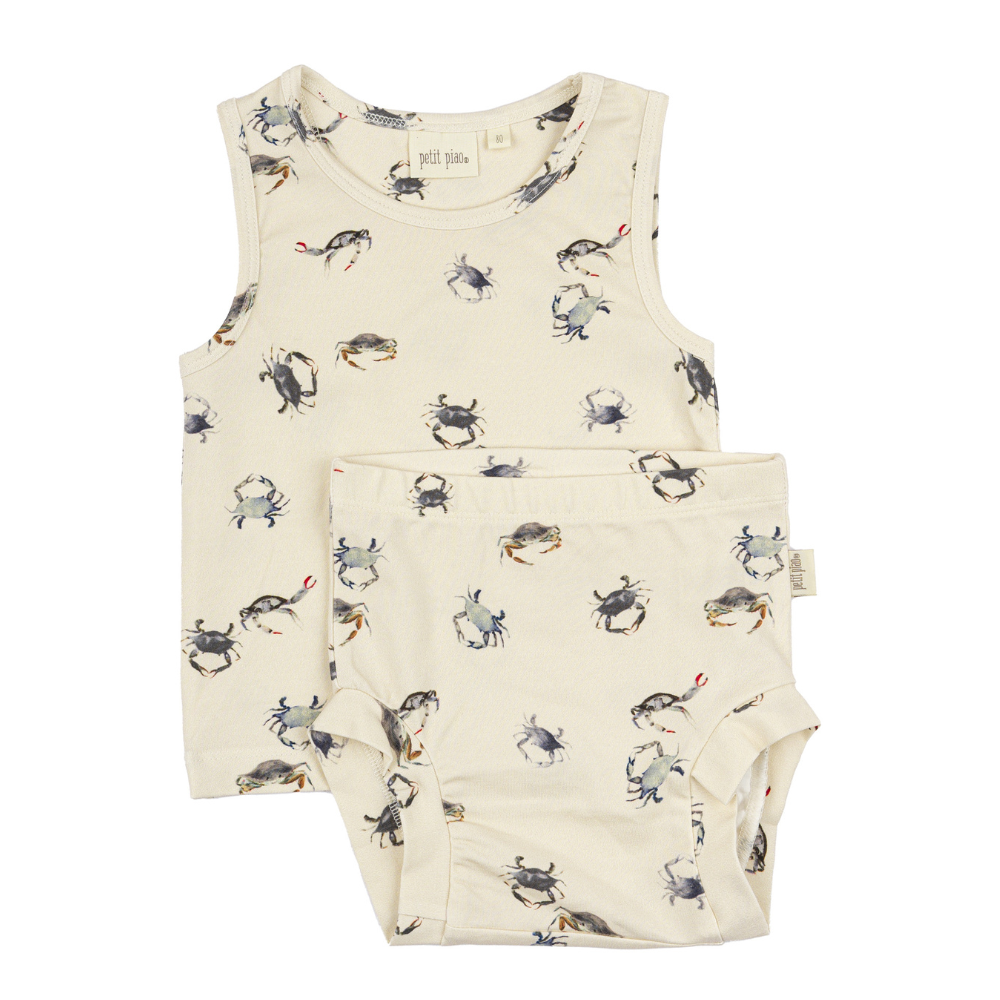 Petit Piao Underwear Set Print