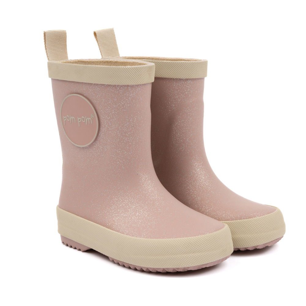 Pom Pom Rubber Boots