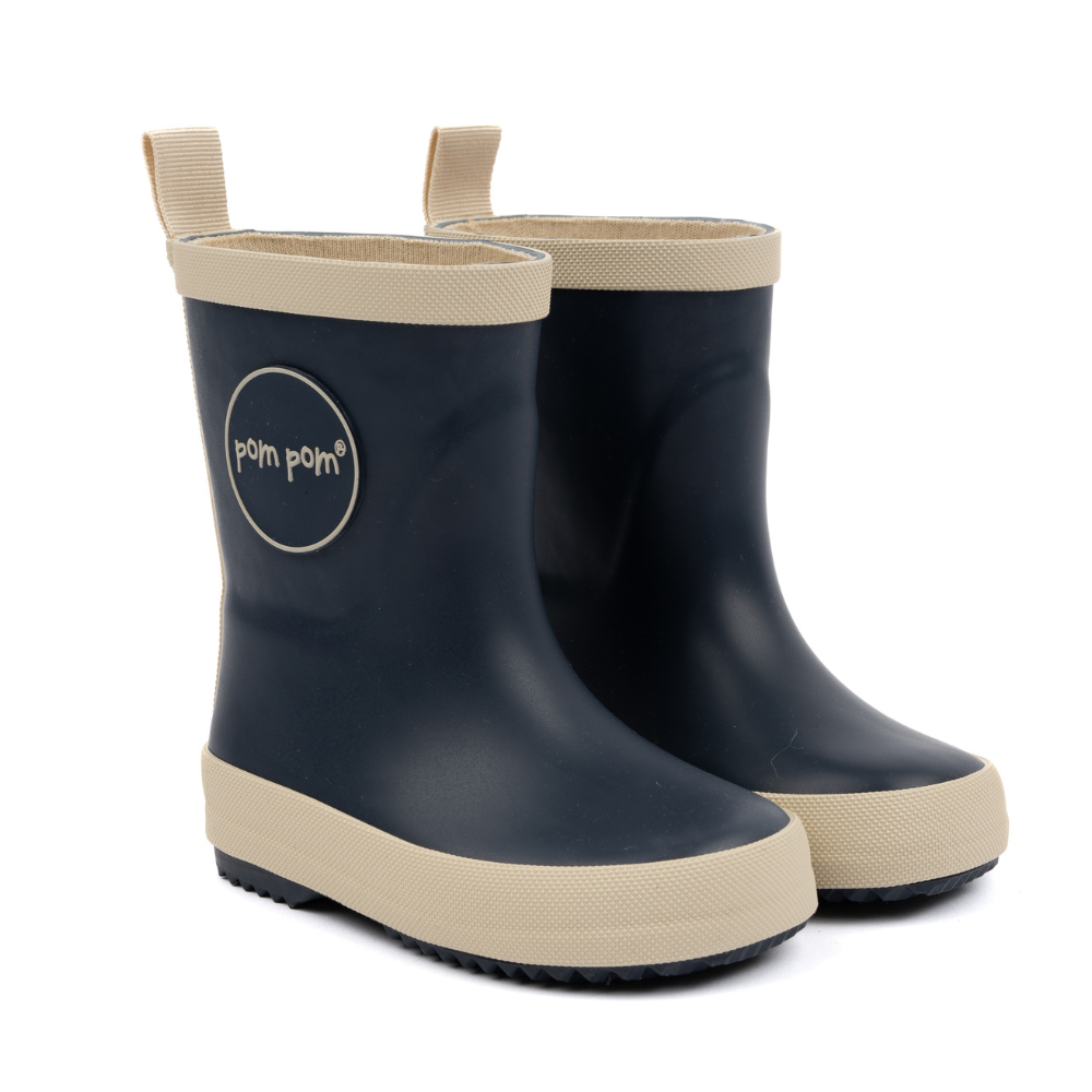 Pom Pom Rubber Boots