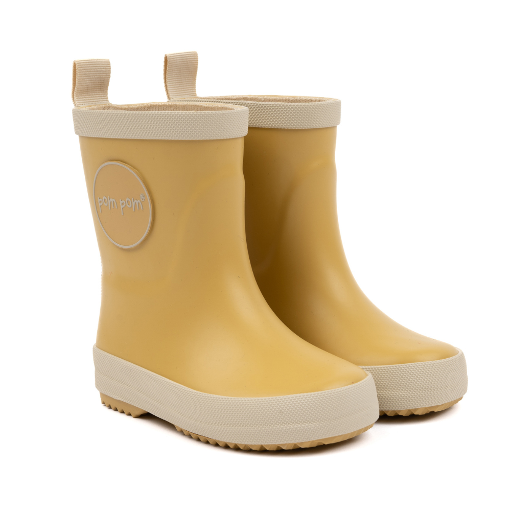 Pom Pom Rubber Boots