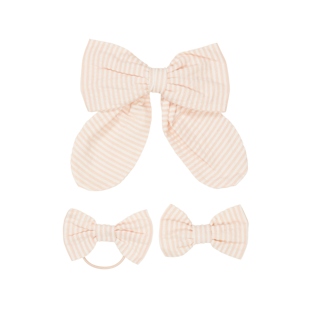 Copenhagen Colors Hair Accessories Seersucker 3-pack