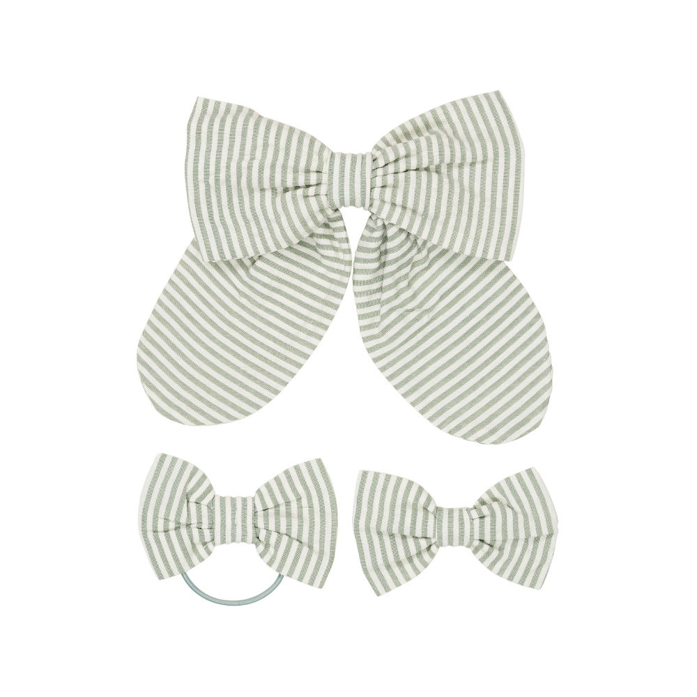 Copenhagen Colors Hair Accessories Seersucker 3-pack