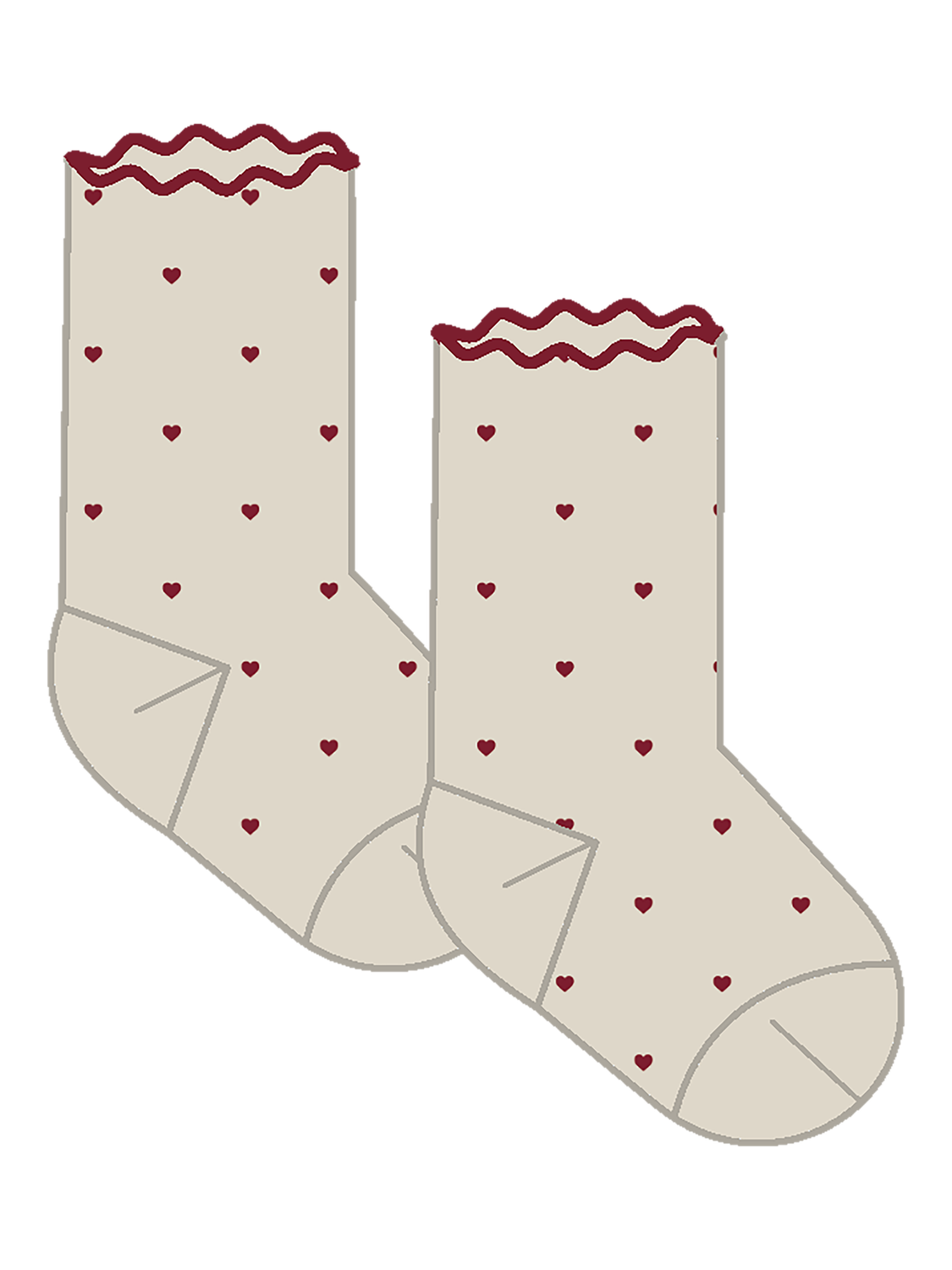Lil' Atelier Strømper Rossa