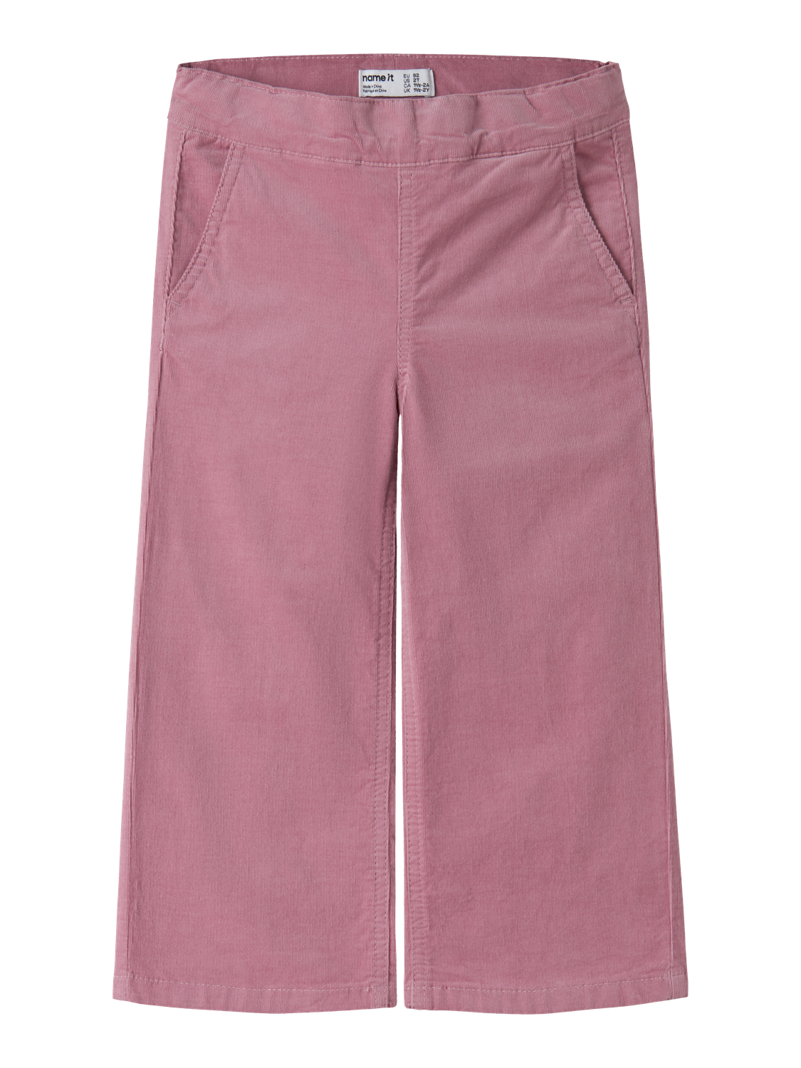 Name It Bukser Rose Wide Fløjls