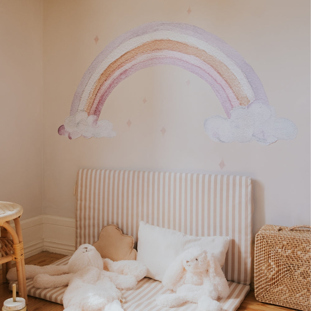 That's Mine Wallsticker Rainbow