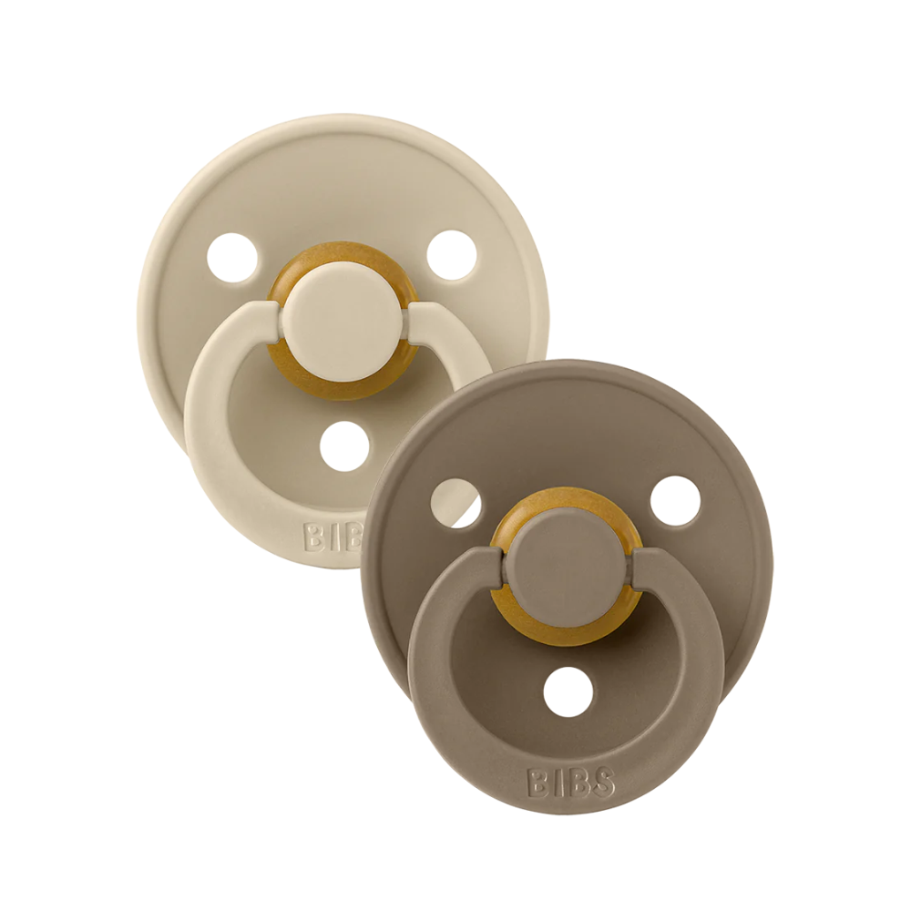 Bibs Sutter Color Latex 2-pack Round