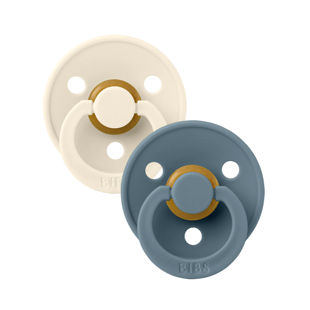 Bibs Sutter Color Latex 2-pack Round