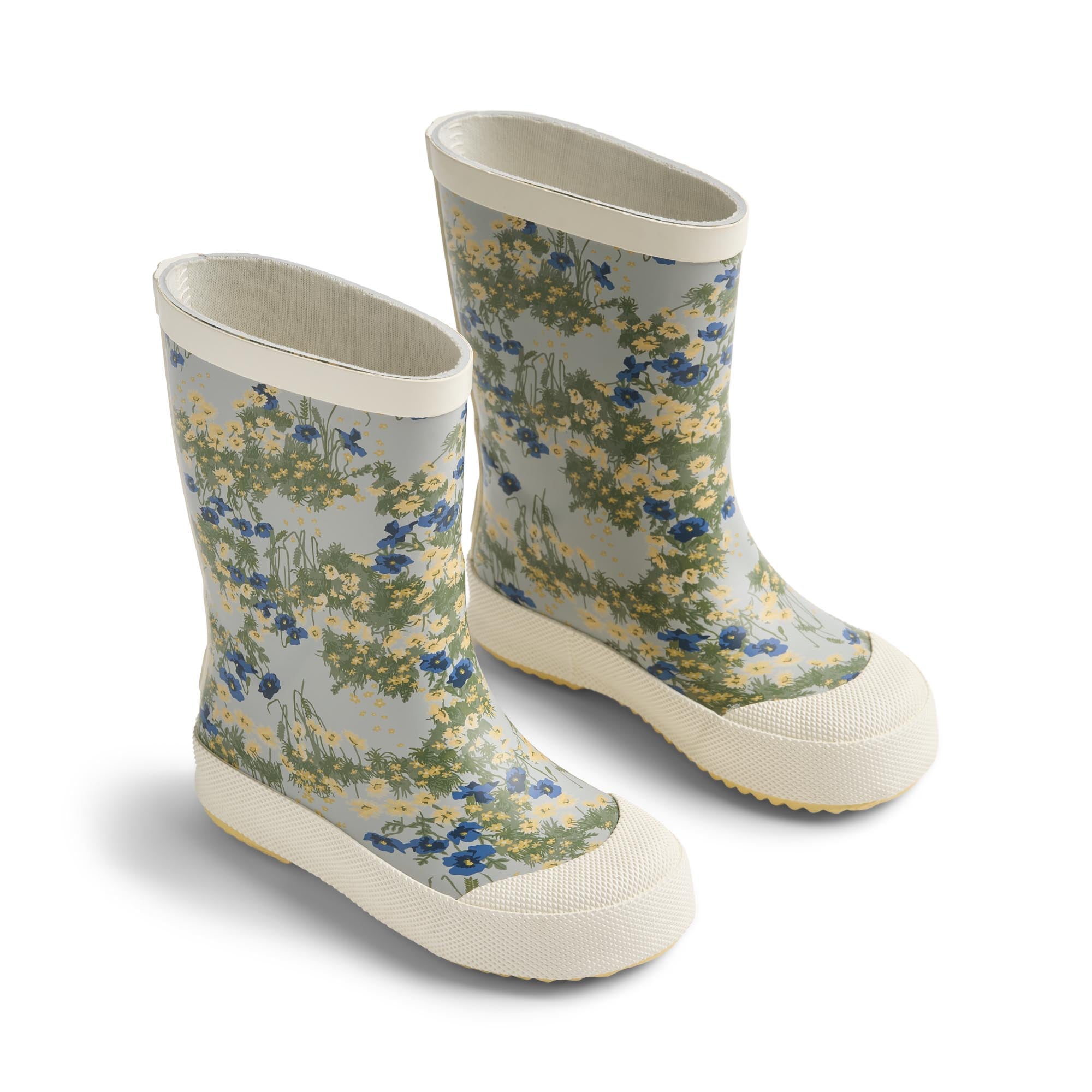 Wheat Rubber Boots Muddy