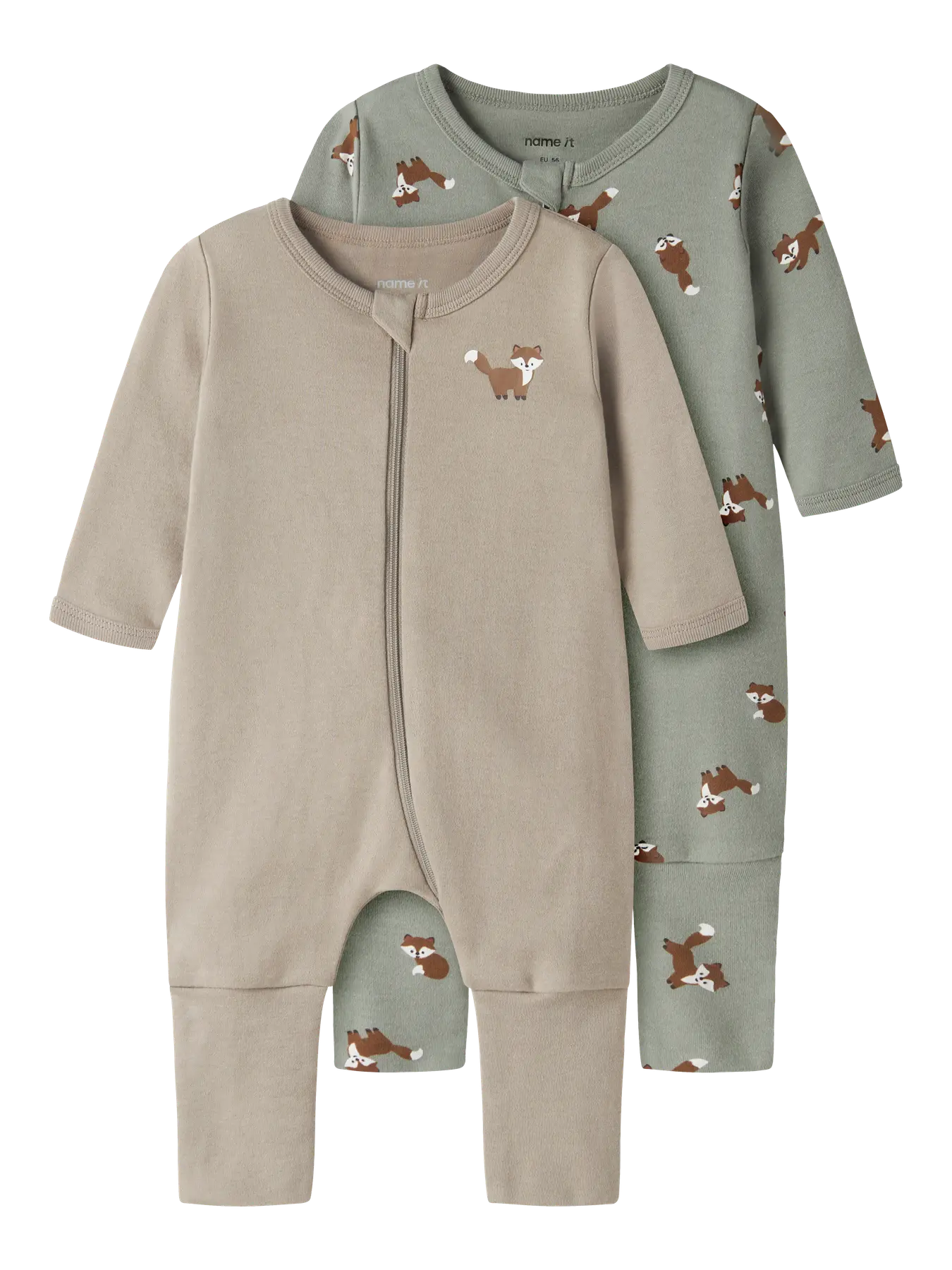 Name It Natdragt Zip 2-pak