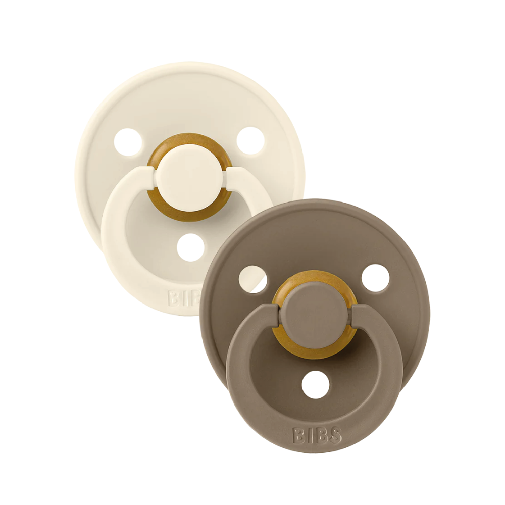 Bibs Sutter Color Latex 2-pack Round