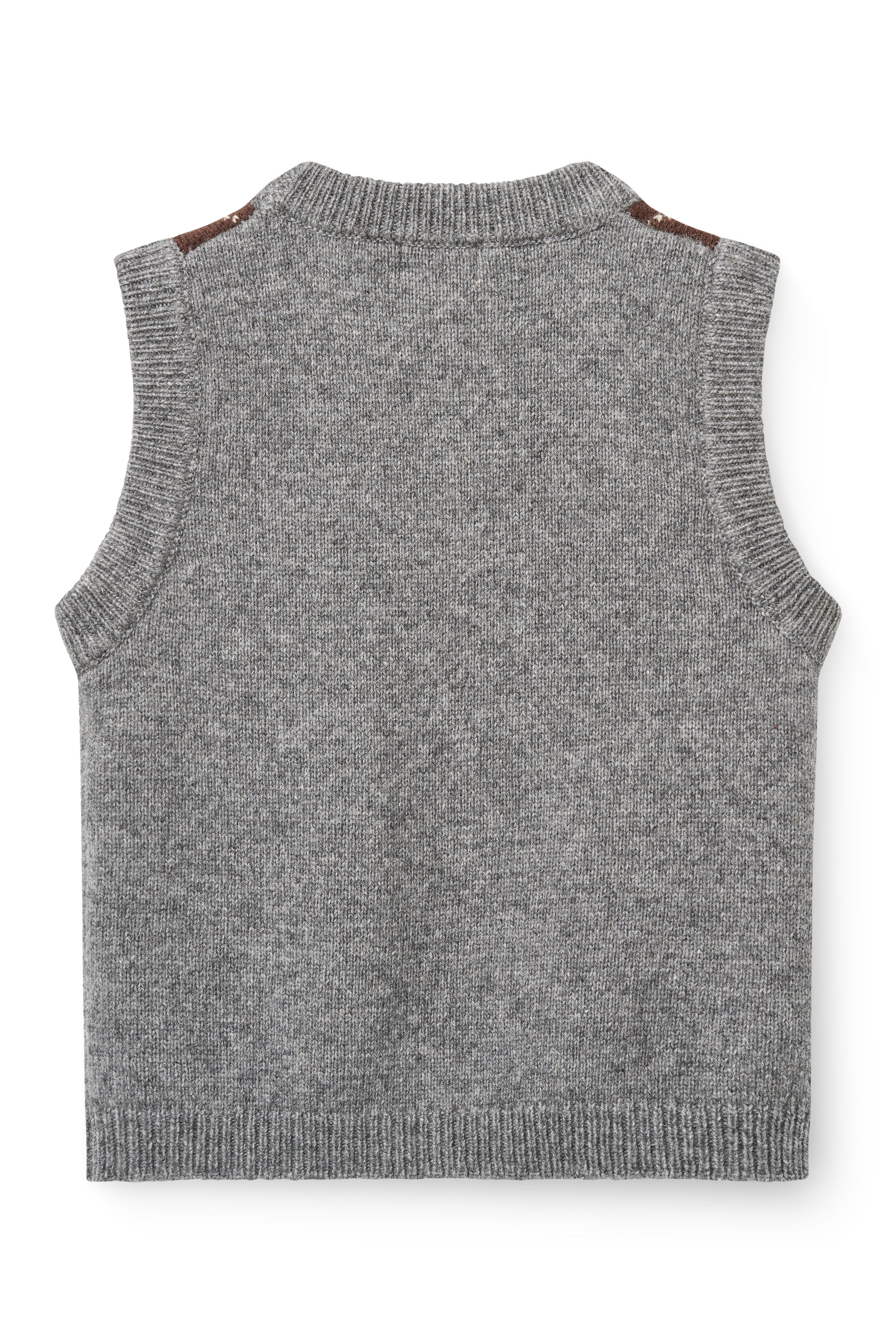 Copenhagen Colors Vest Argyle Uld