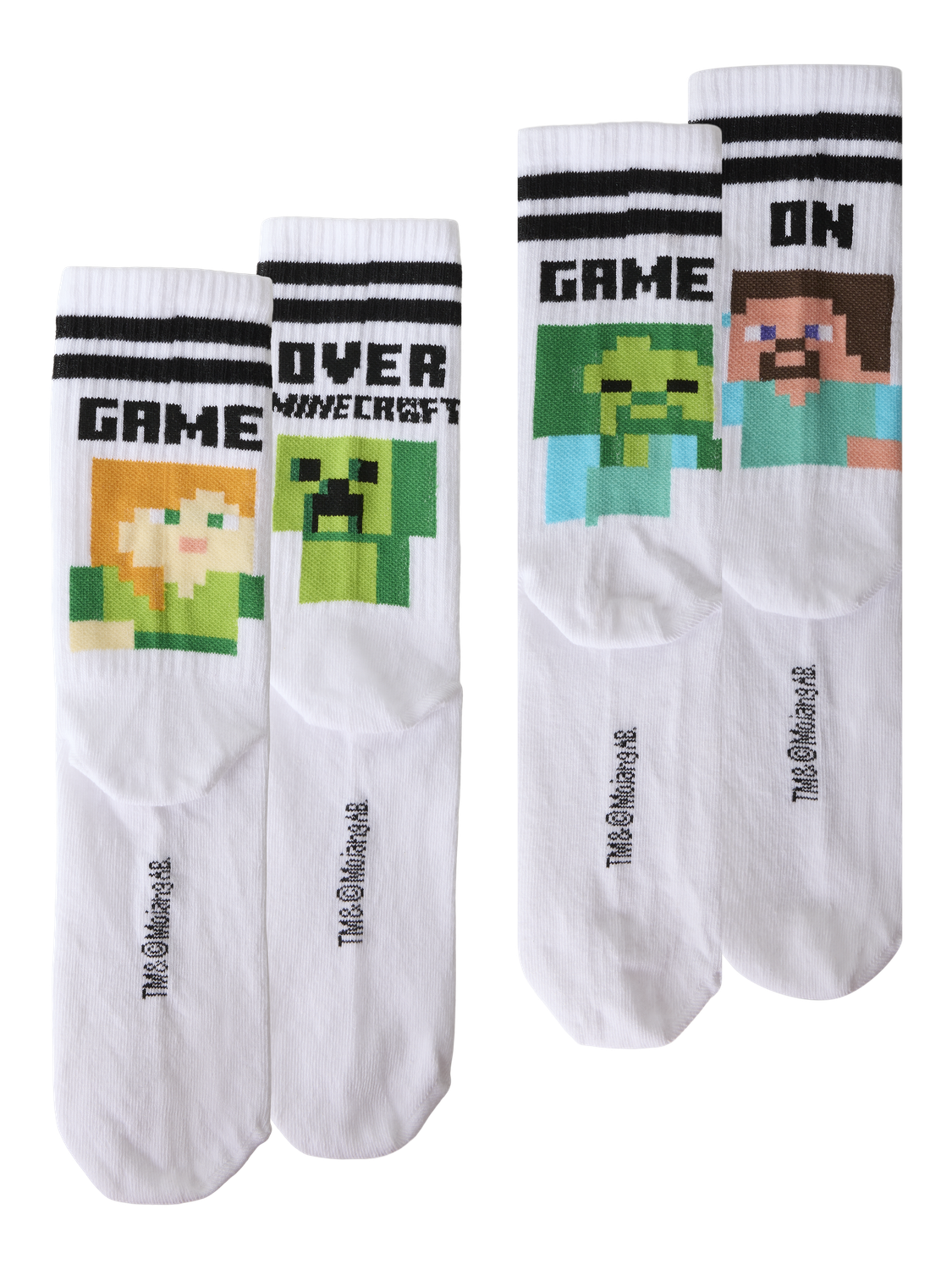 Name It Strømper Jakobsen Minecraft 2-pak