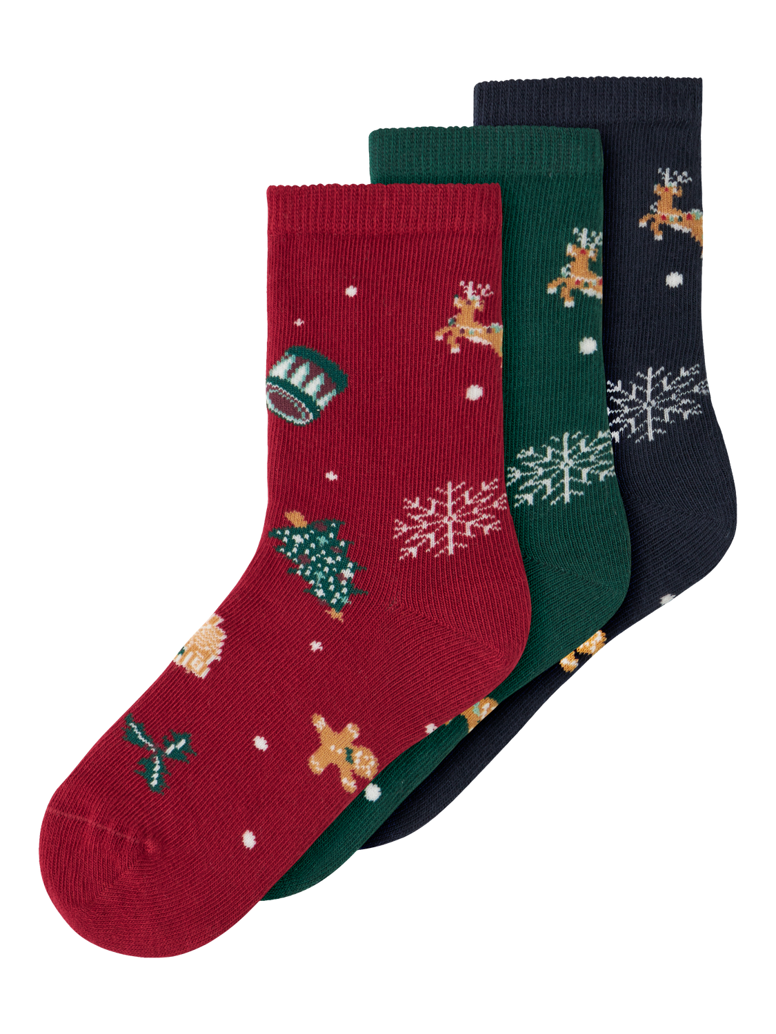 Name It Jul Strømper Vismas 3-pak