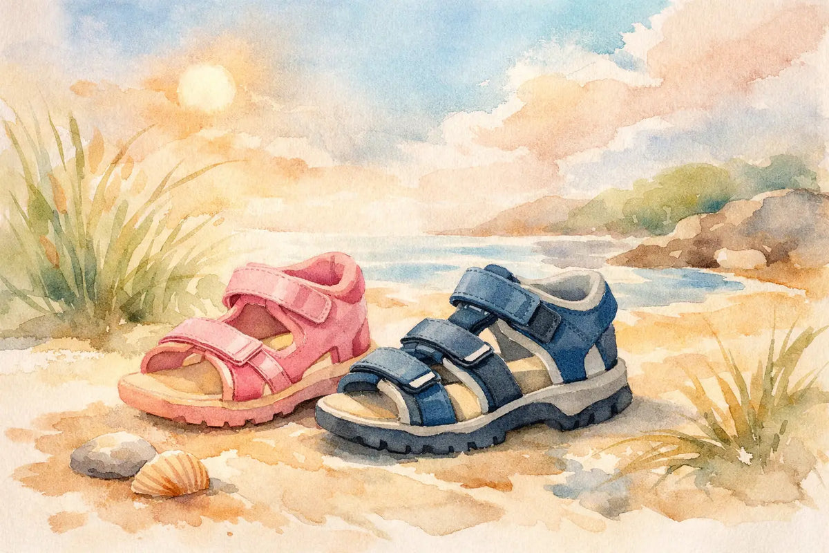 Sandaler til børn med god støtte
