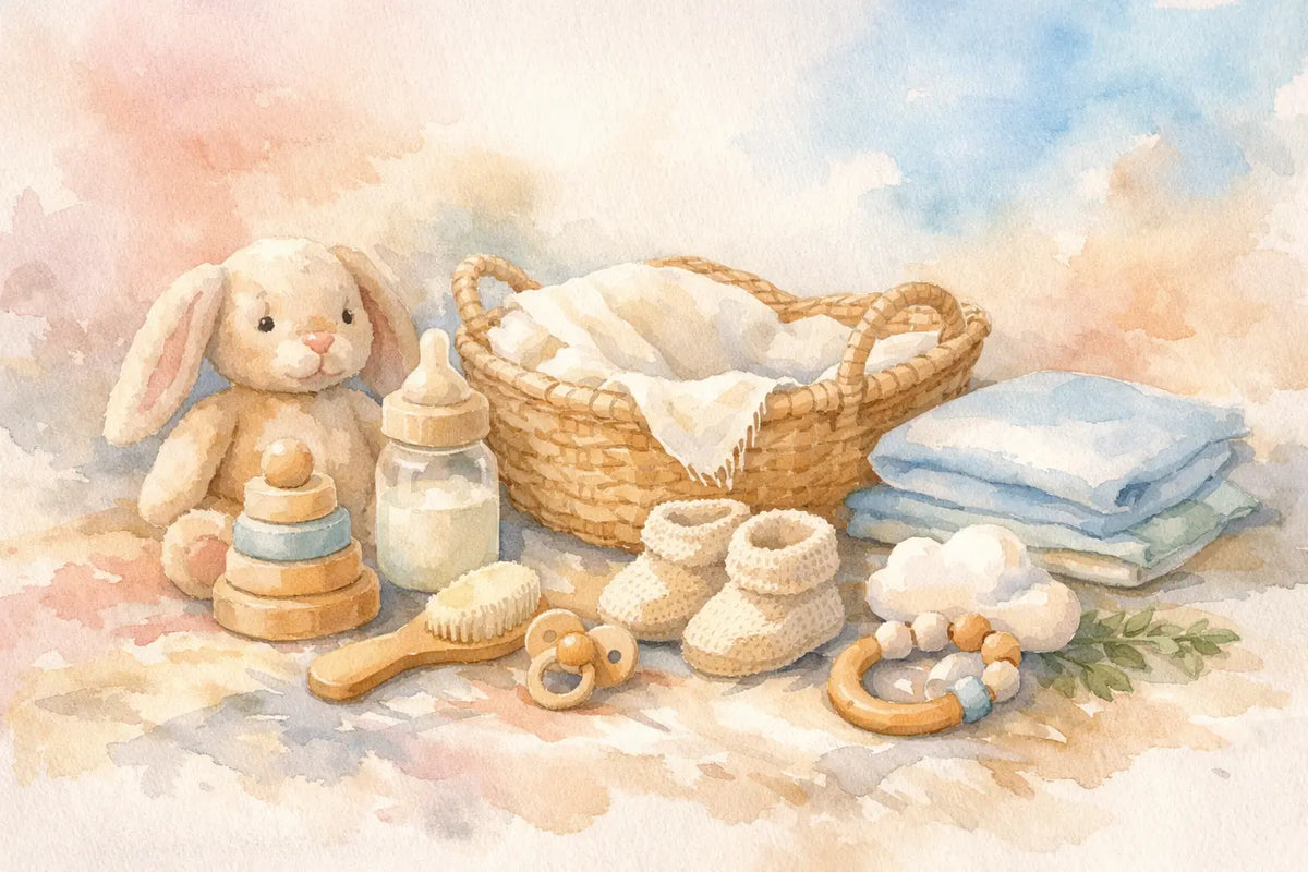 Babyudstyr liste til den første tid med baby
